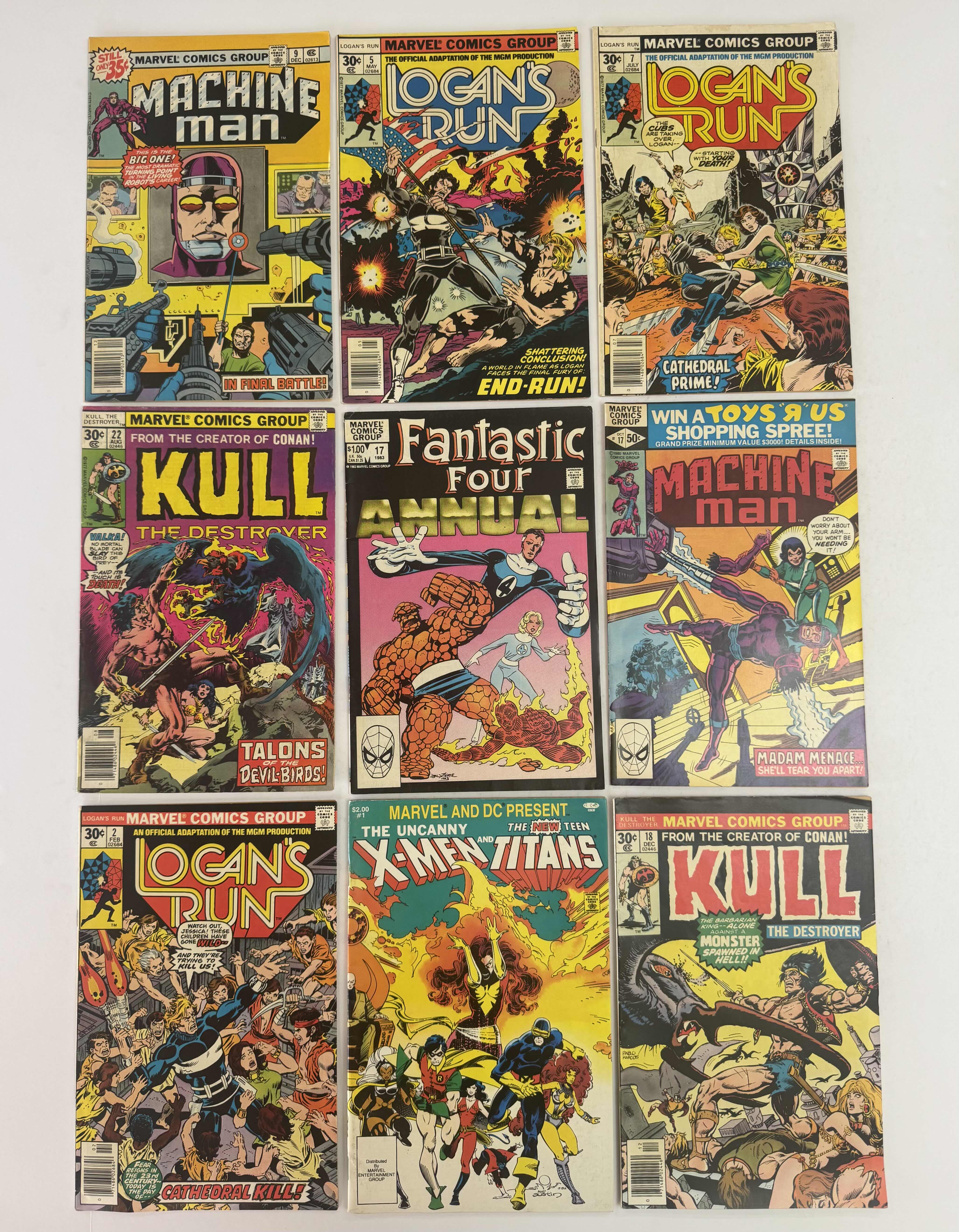 Photo 1 of 9- VINTAGE MARVEL COMIC BOOKS