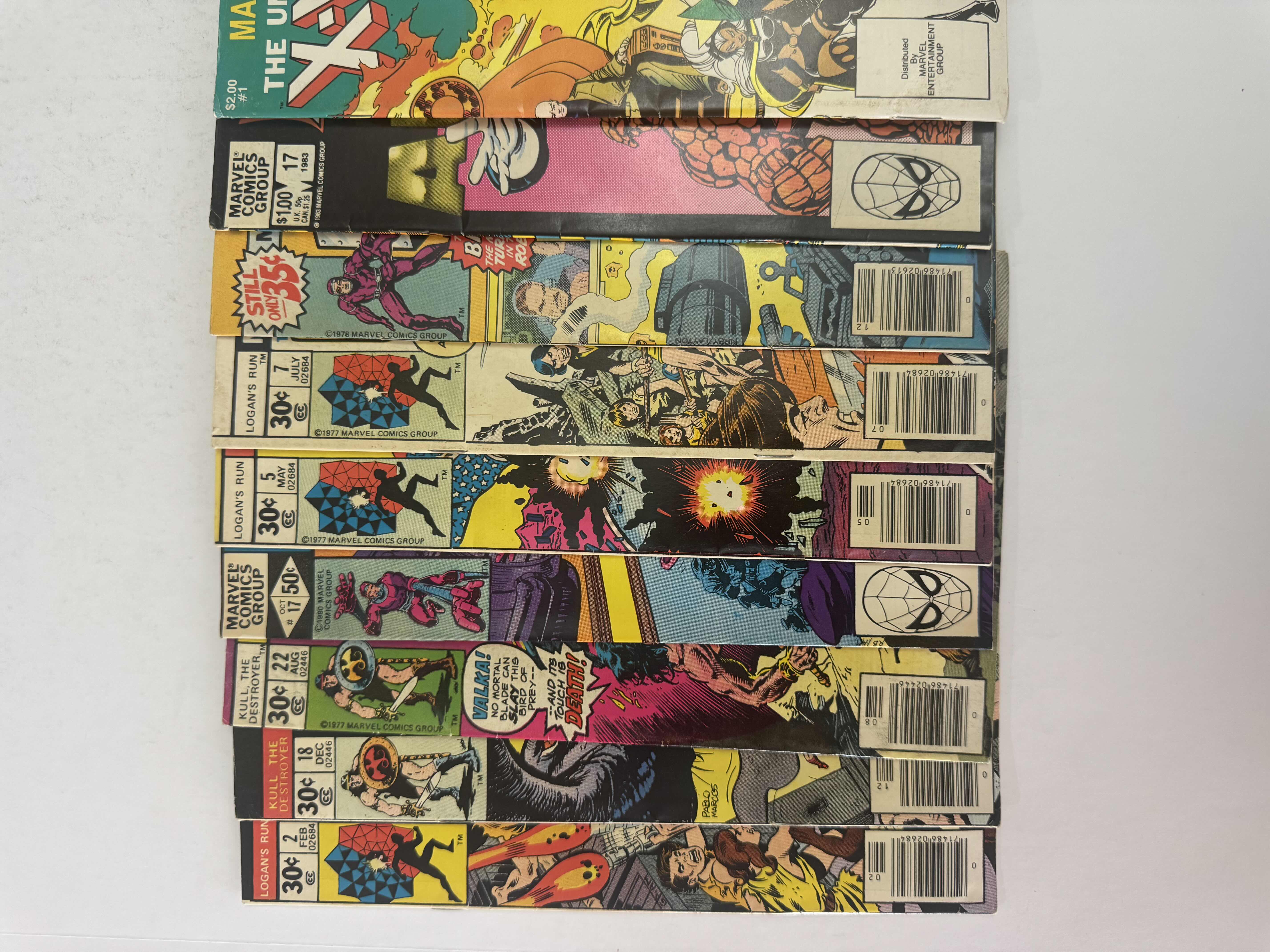 Photo 2 of 9- VINTAGE MARVEL COMIC BOOKS