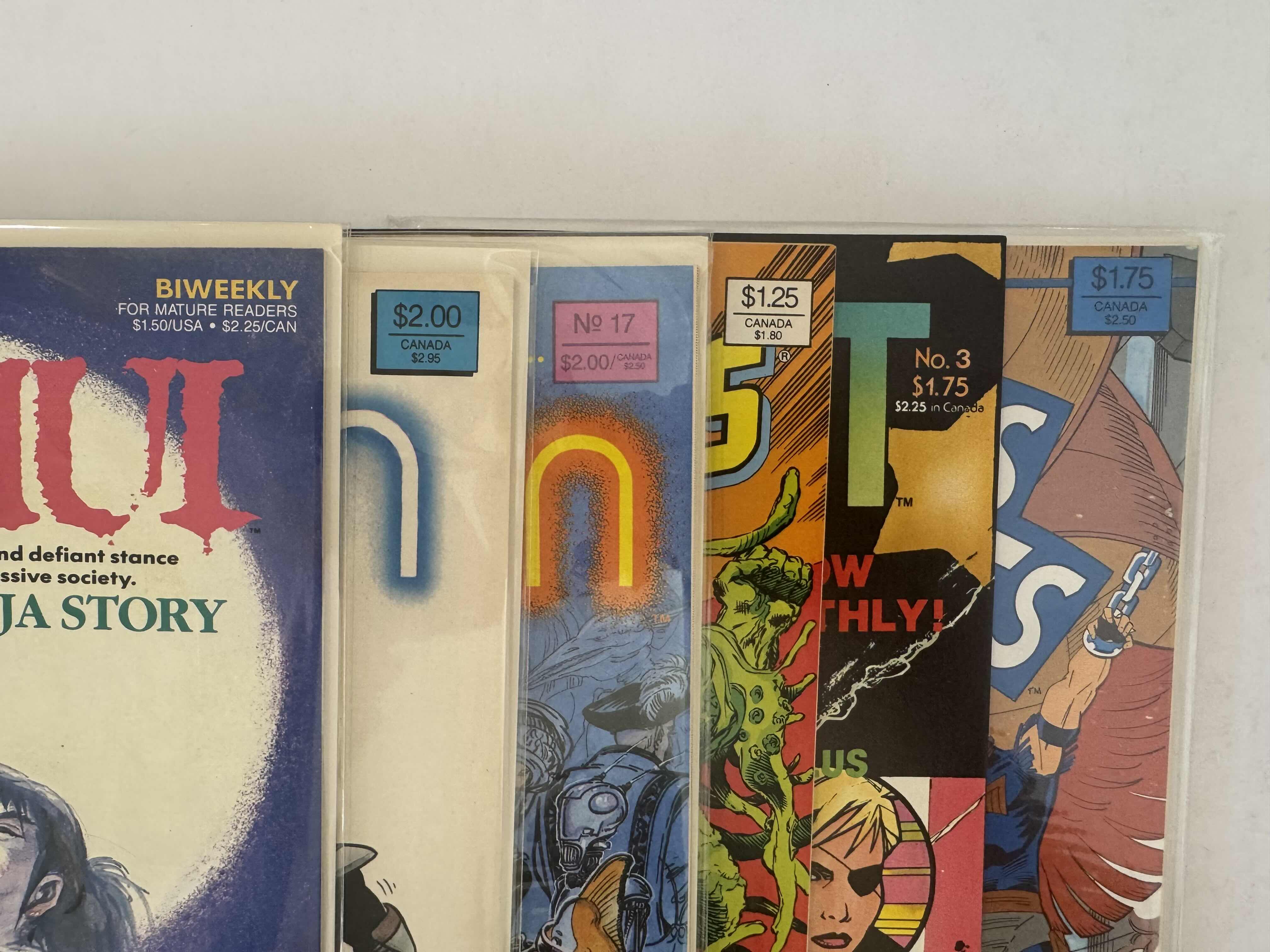 Photo 1 of 9- VINTAGE ECLIPSE COMIC BOOKS