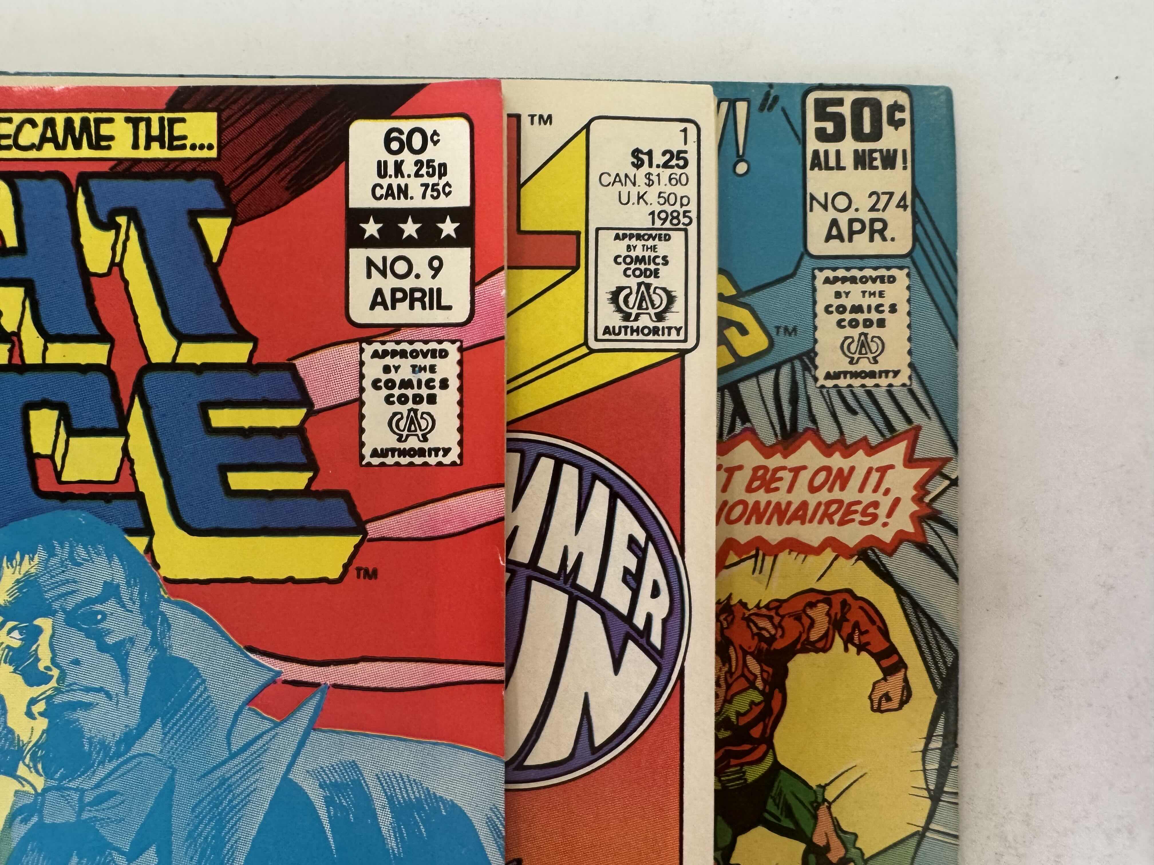 Photo 1 of 9- VINTAGE DC AND MARVEL COMIC BOOKS