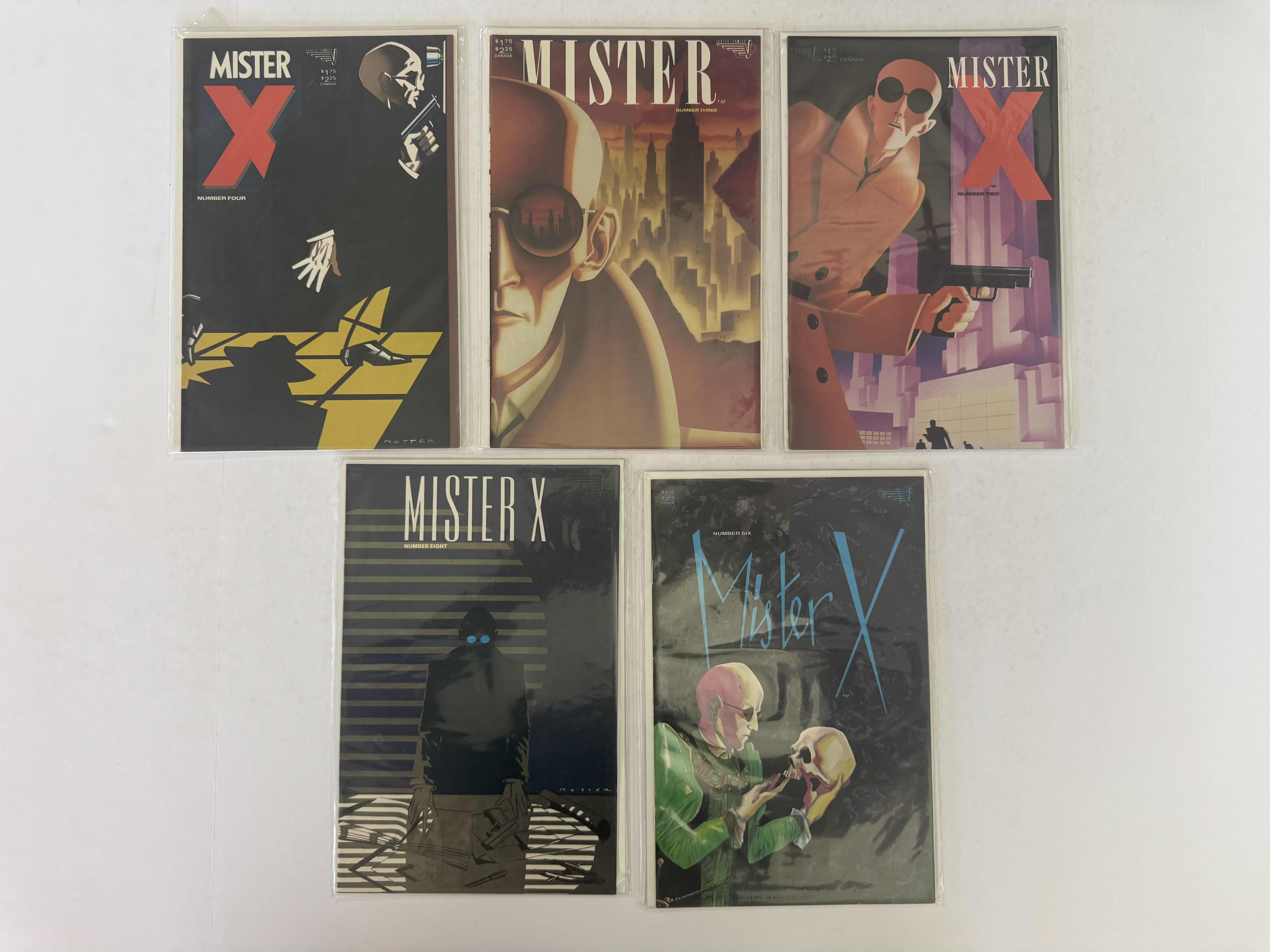 Photo 1 of 5- VINTAGE MISTER X COMIC BOOKS