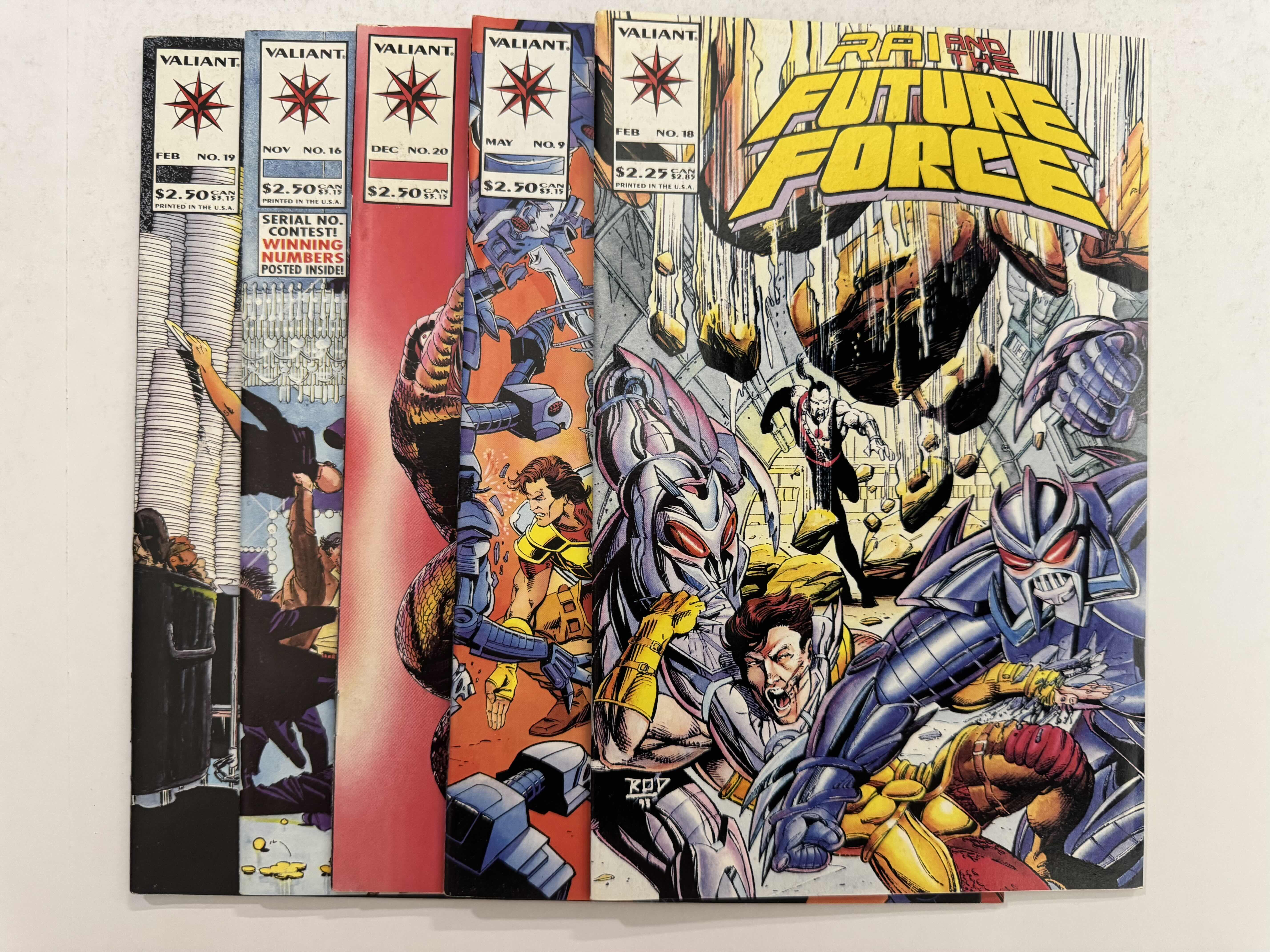 Photo 2 of 9- VINTAGE VALIANT COMIC BOOKS