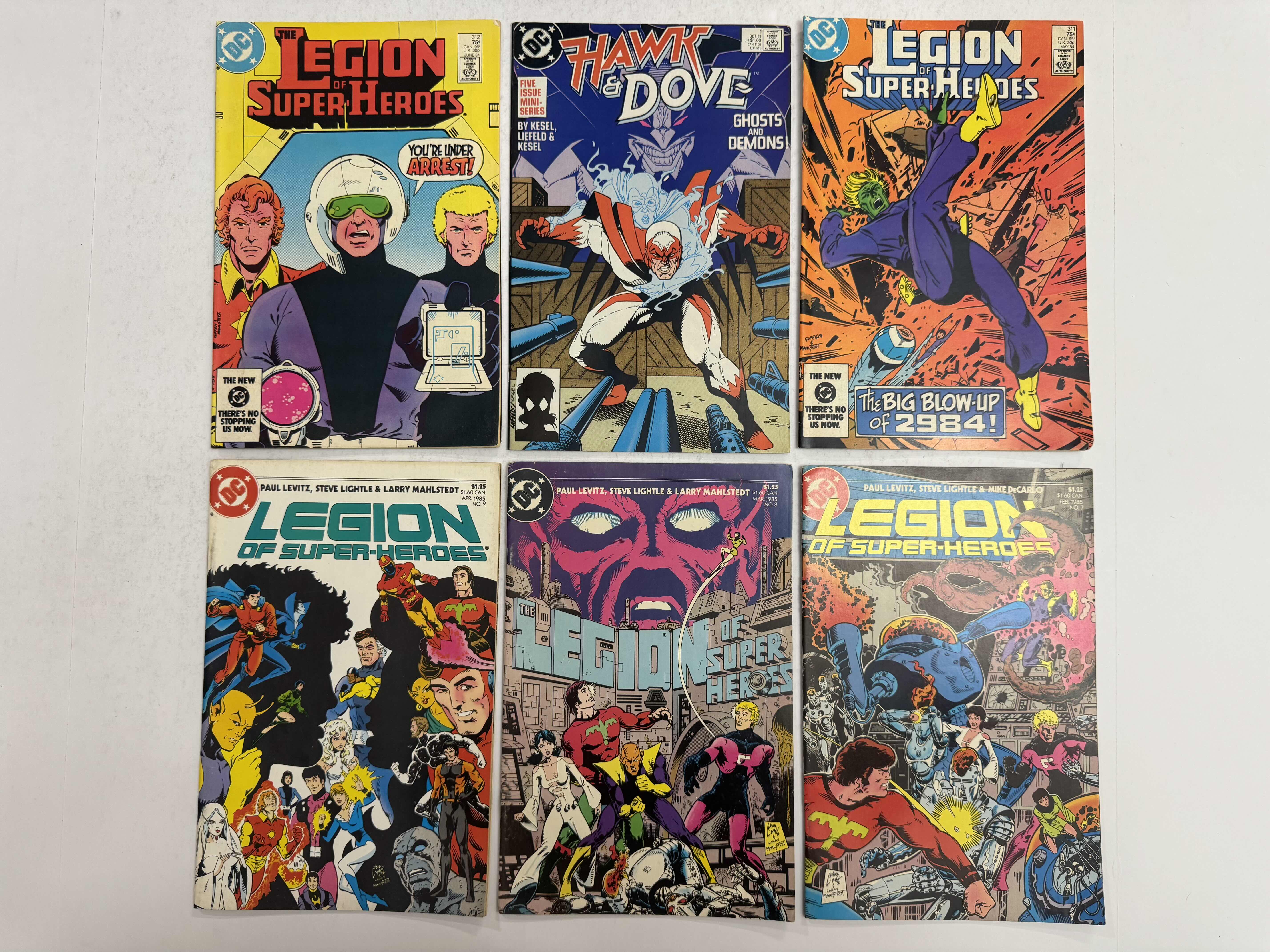 Photo 1 of 6- VINTAGE DC COMIC BOOKS