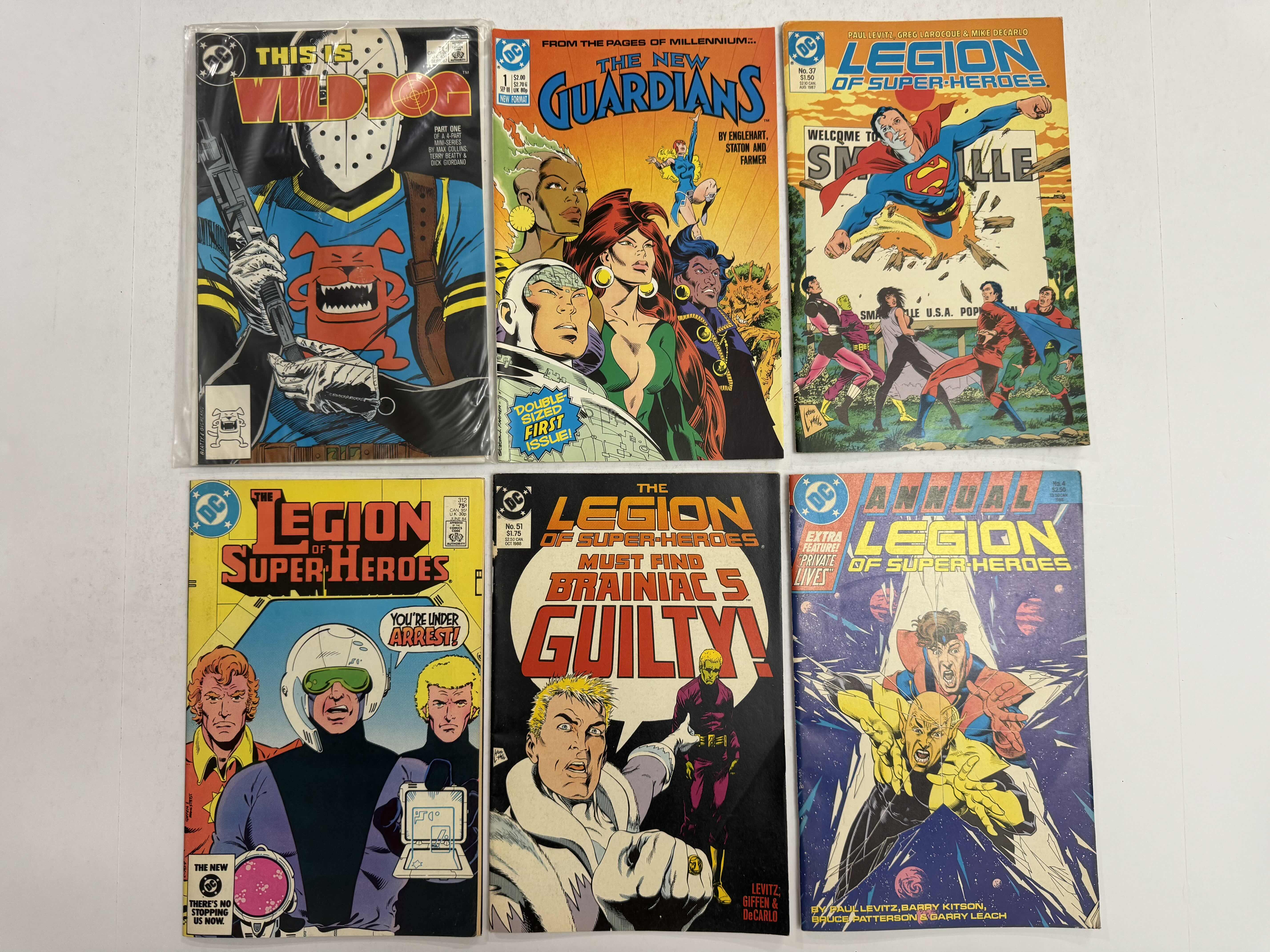 Photo 1 of 6- VINTAGE DC COMIC BOOKS