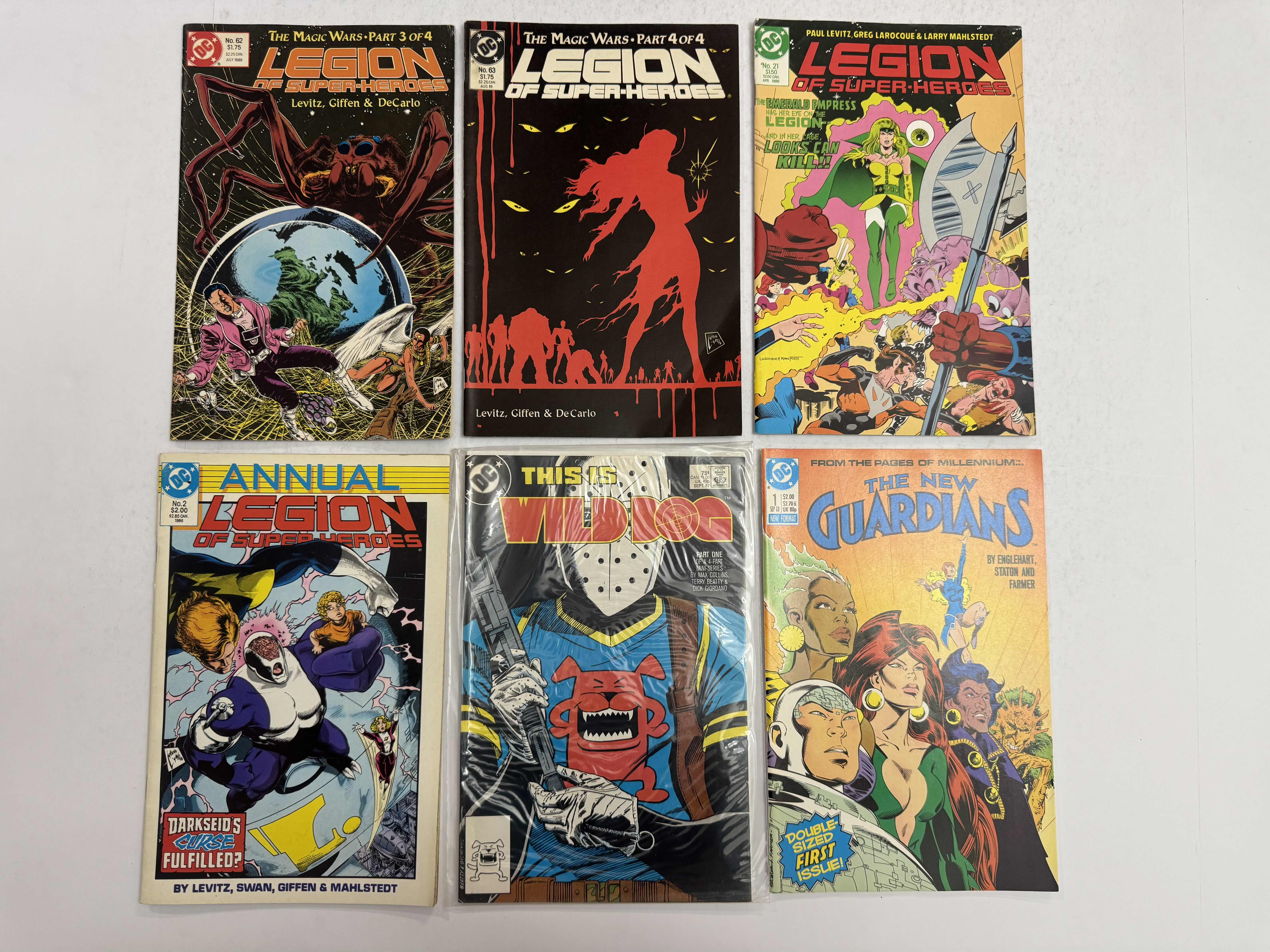 Photo 1 of 6- VINTAGE DC COMIC BOOKS