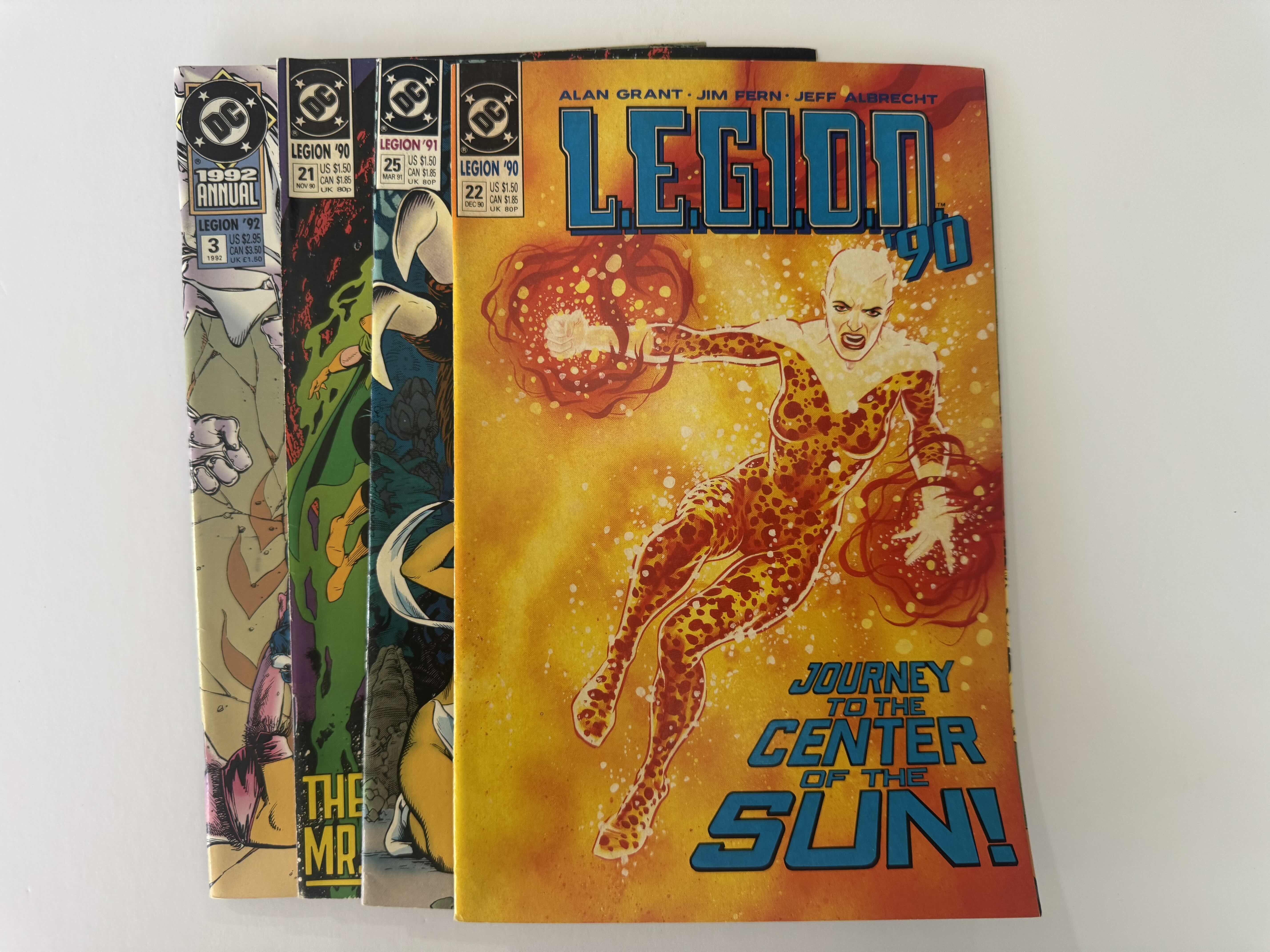 Photo 2 of 9- VINTAGE DC LEGION COMIC BOOKS