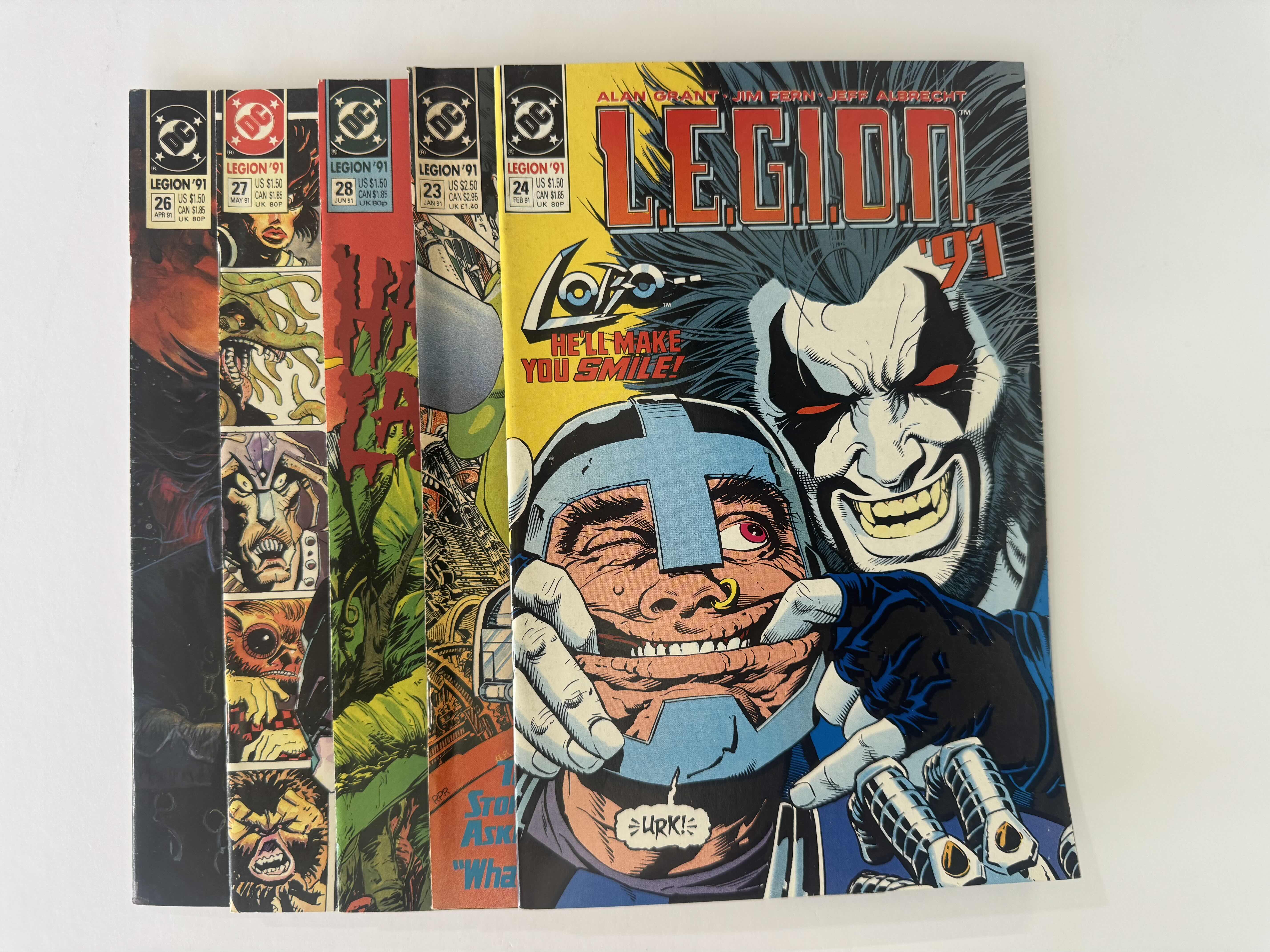 Photo 1 of 9- VINTAGE DC LEGION COMIC BOOKS