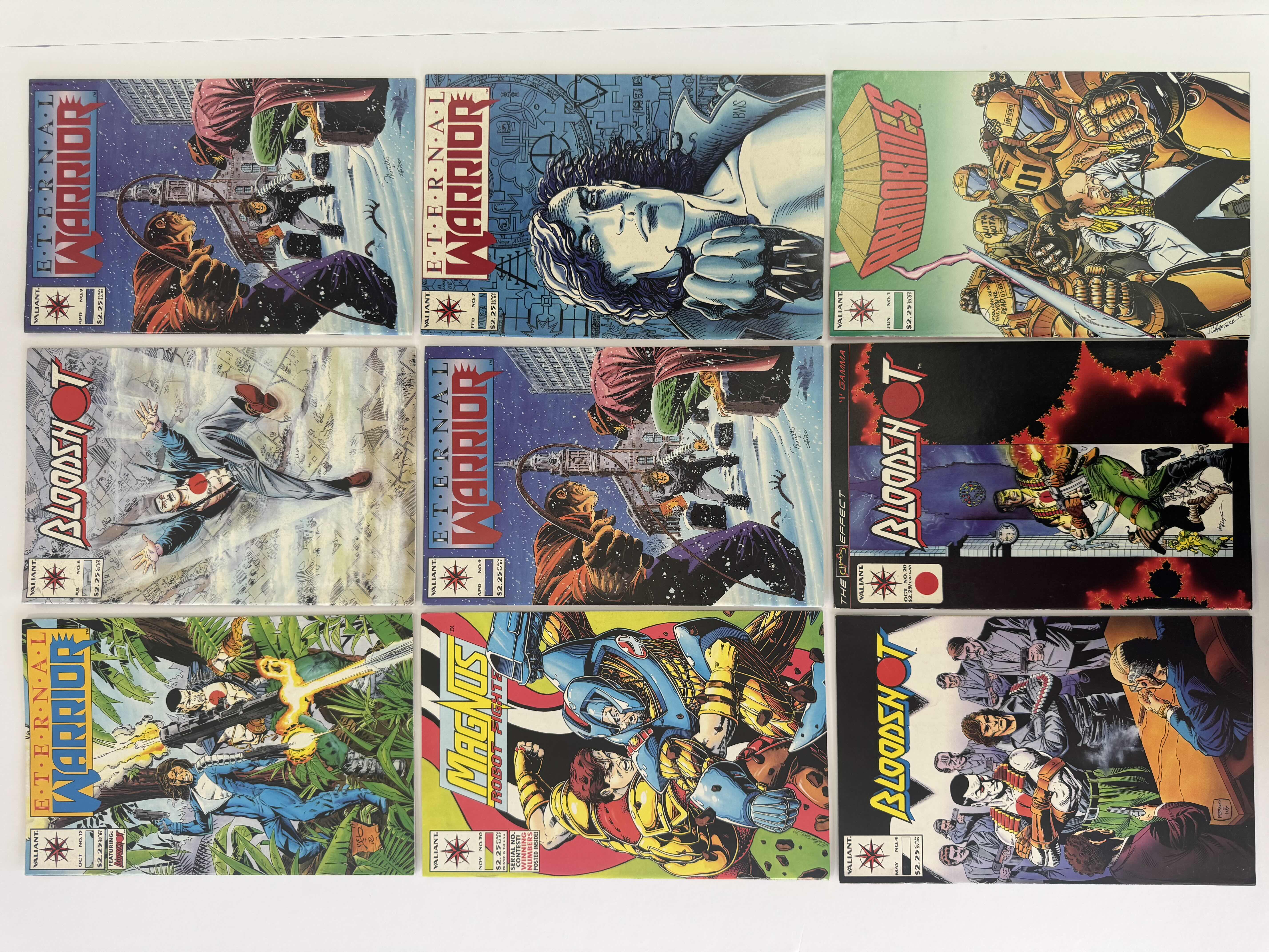 Photo 1 of 9- VINTAGE VALIANT COMIC BOOKS