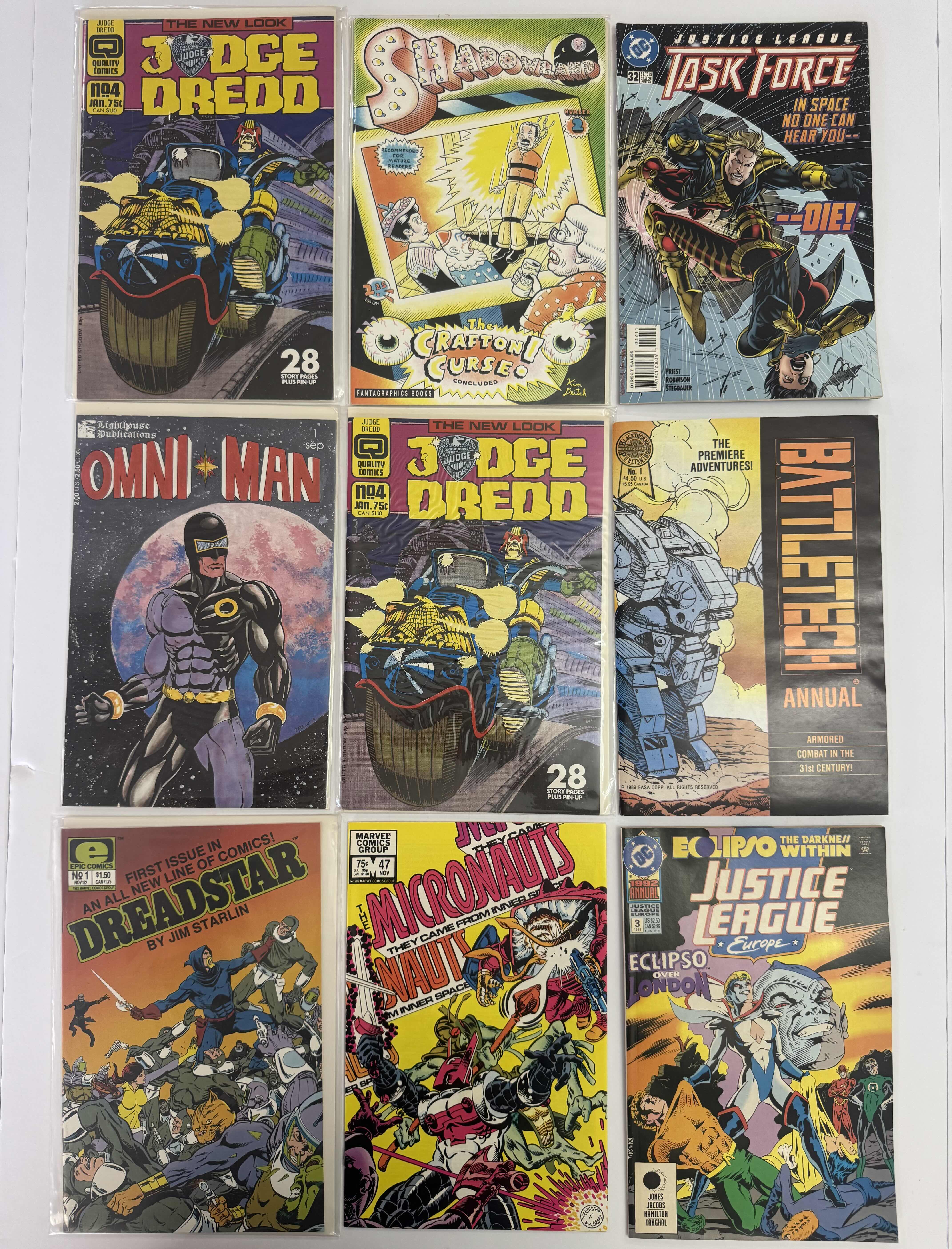Photo 1 of 9- ASSORTED VINTAGE COMIC BOOKS