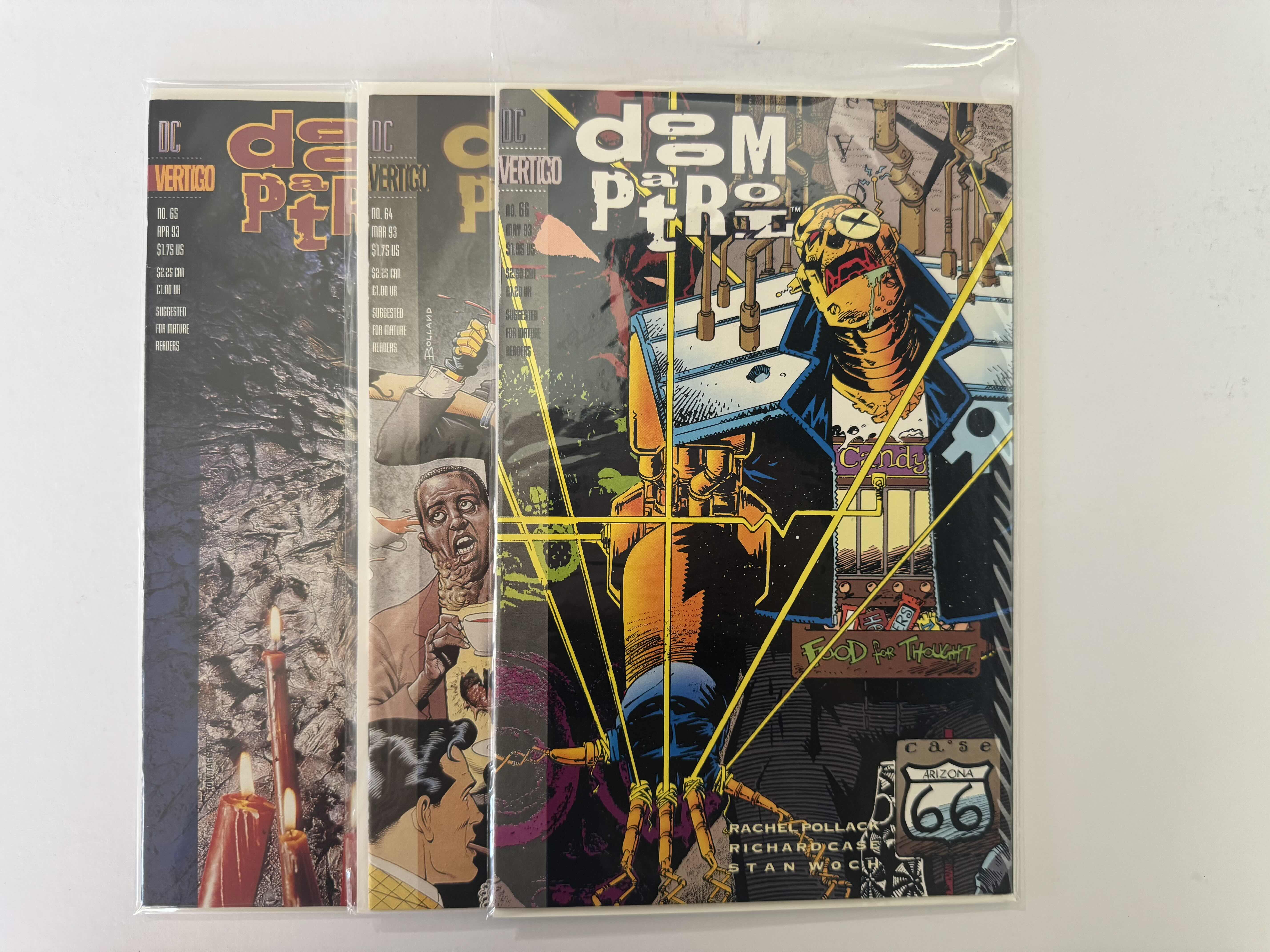 Photo 1 of 6- VINTAGE DC DOOM PATROL COMIC BOOKS
