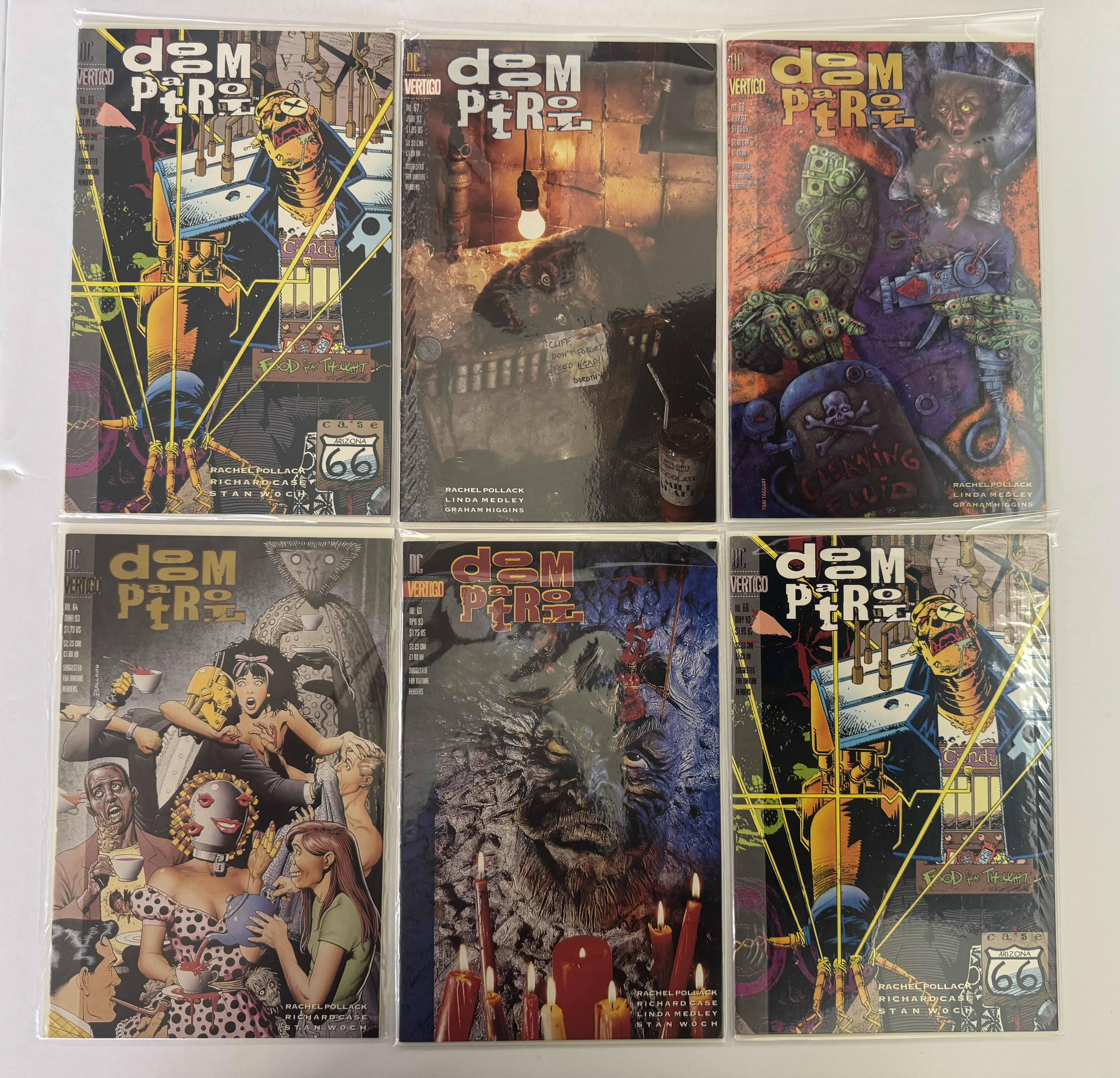 Photo 1 of 6- VINTAGE DC DOOM PATROL COMIC BOOKS