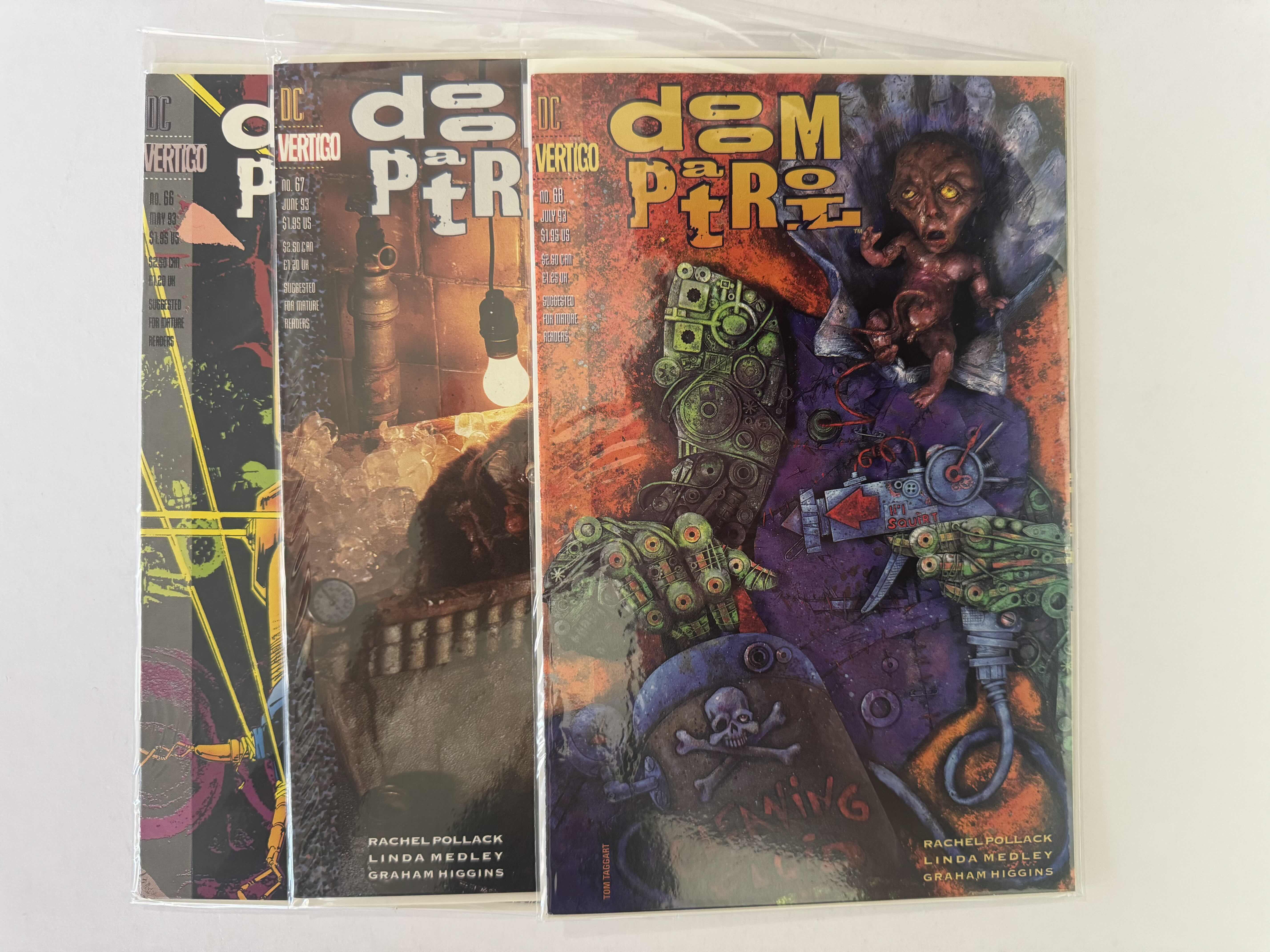 Photo 1 of 6- VINTAGE DC DOOM PATROL COMIC BOOKS