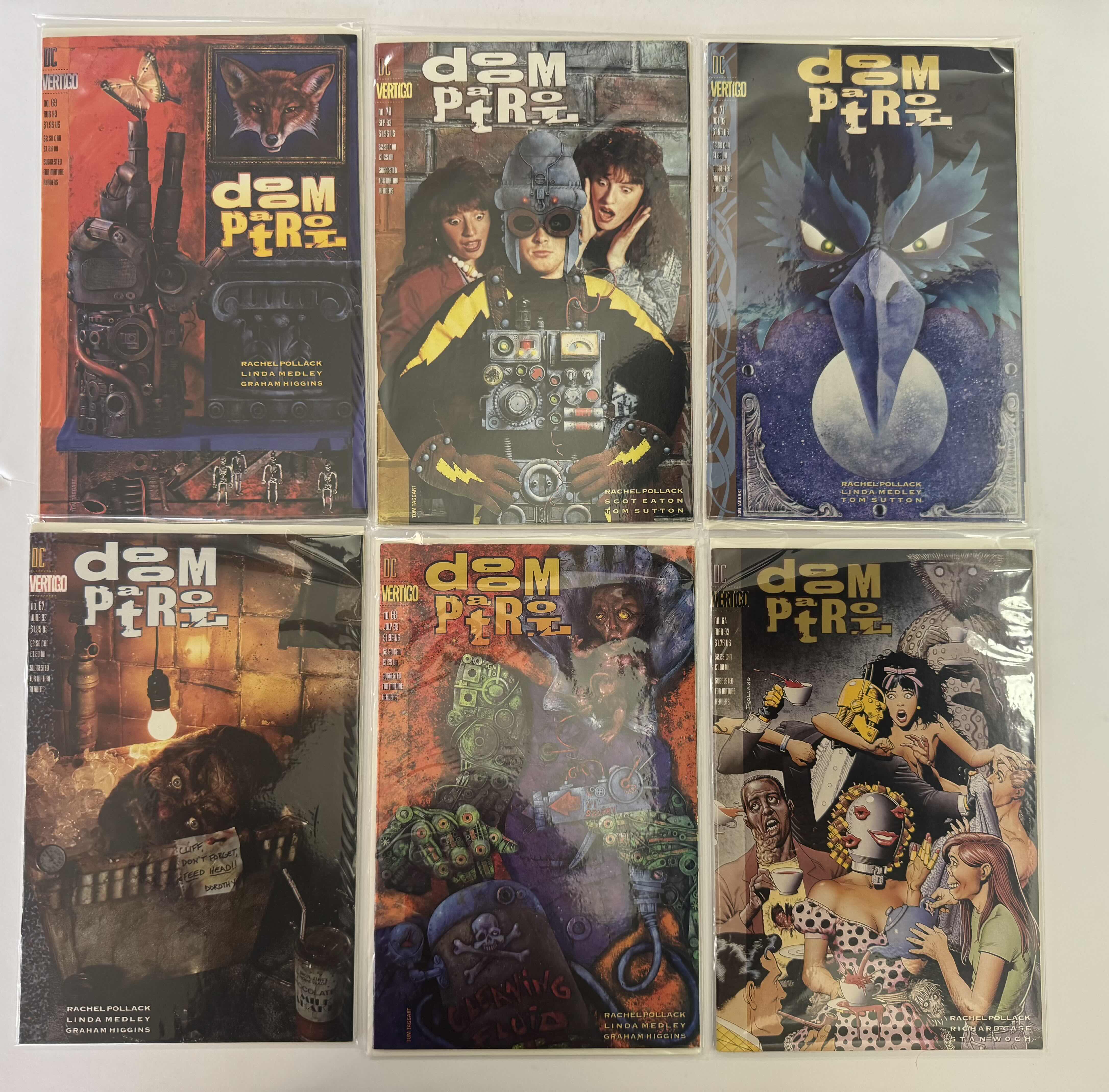 Photo 1 of 6- VINTAGE DC DOOM PATROL COMIC BOOKS