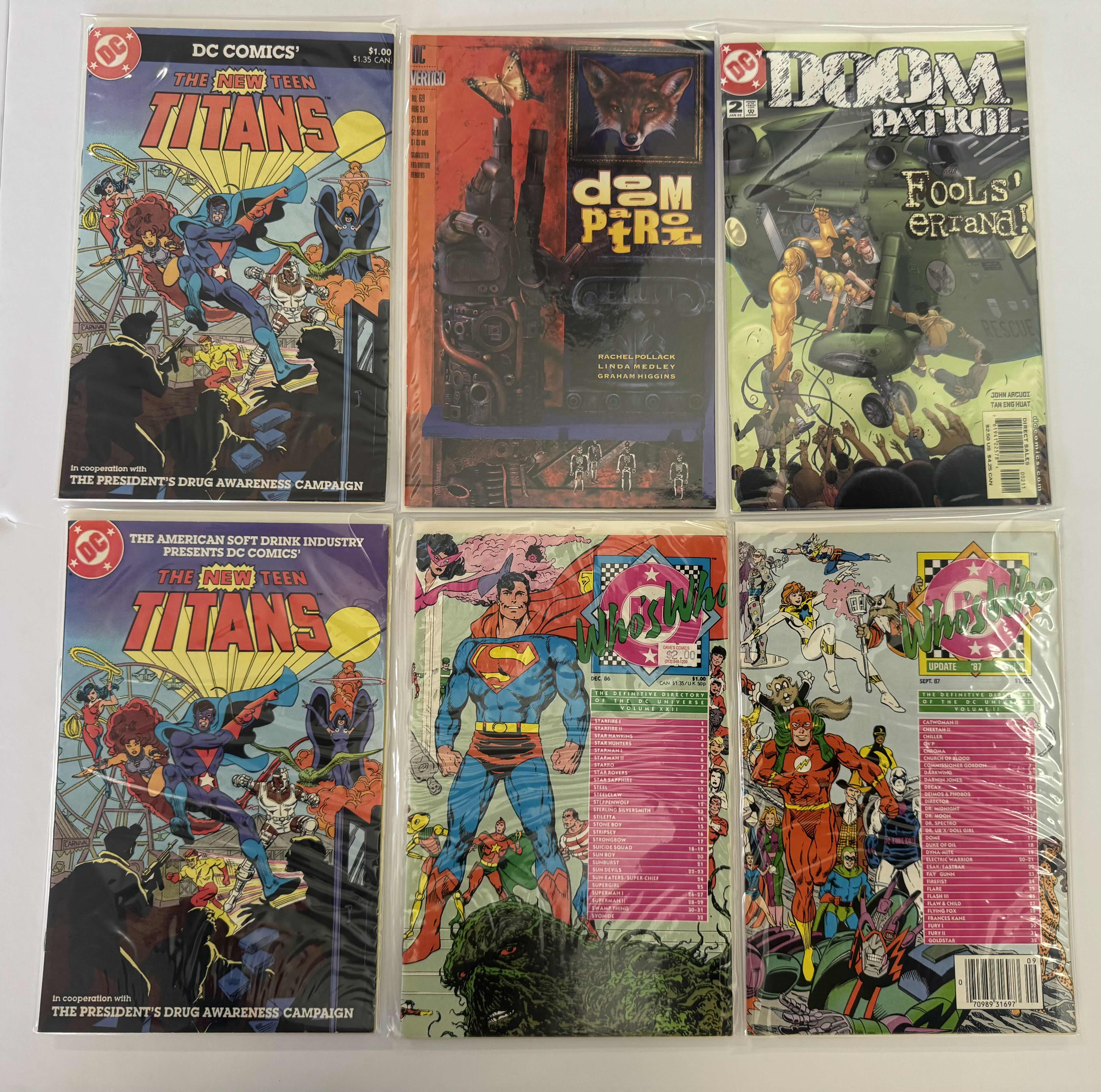 Photo 1 of 6- VINTAGE DC COMIC BOOKS