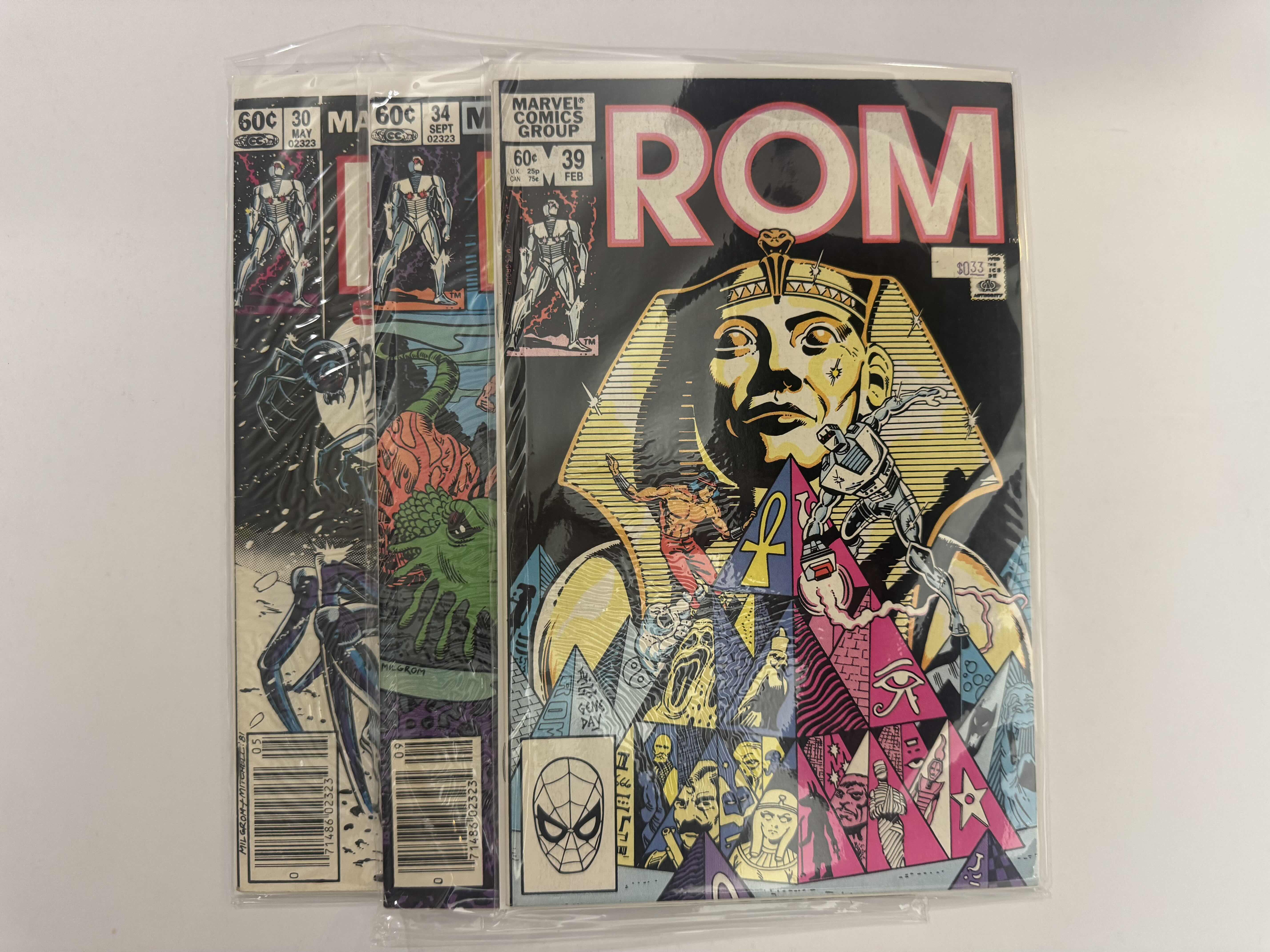 Photo 1 of 6- VINTAGE MARVEL COMIC BOOKS