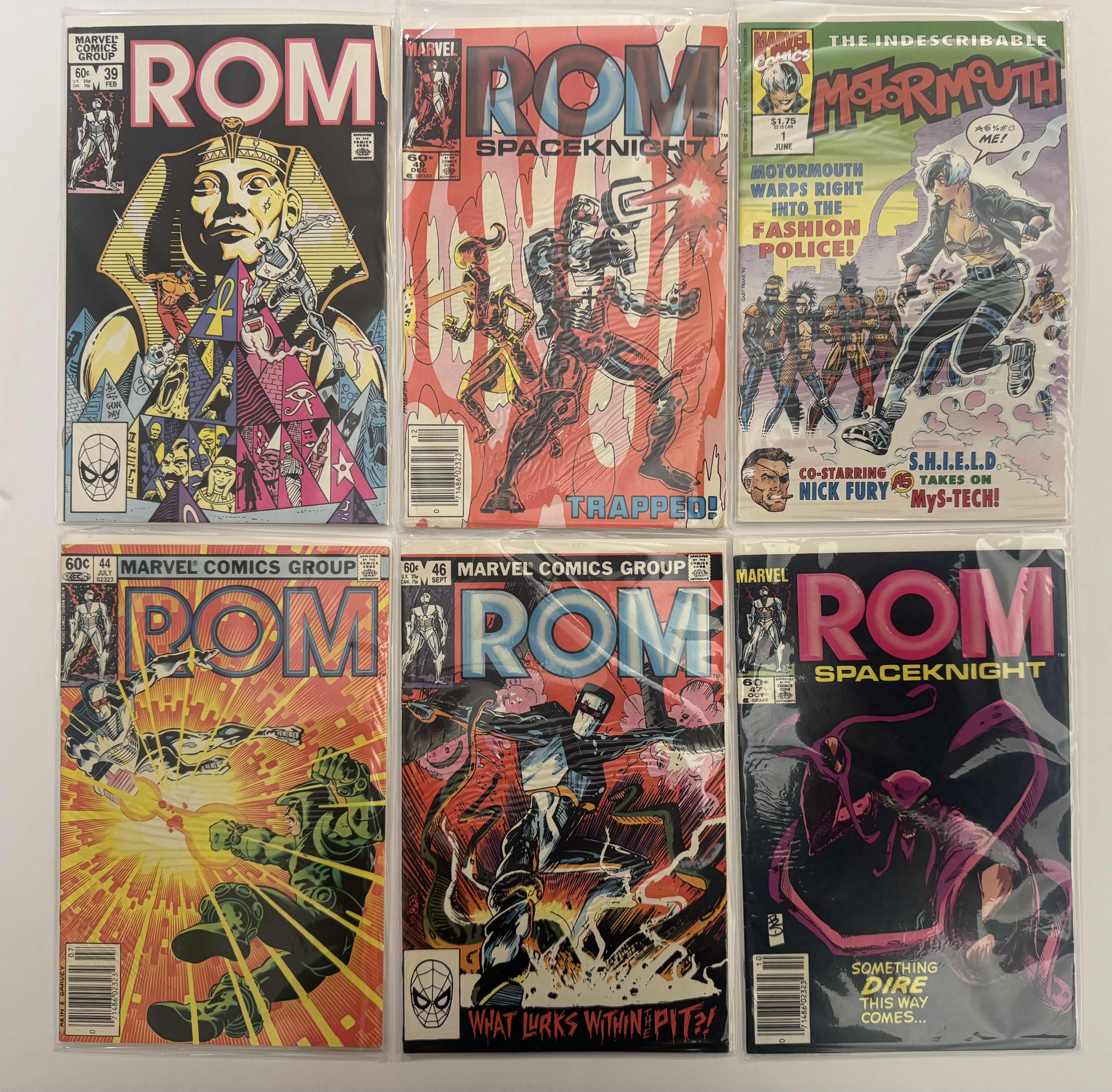 Photo 1 of 6- VINTAGE MARVEL COMIC BOOKS