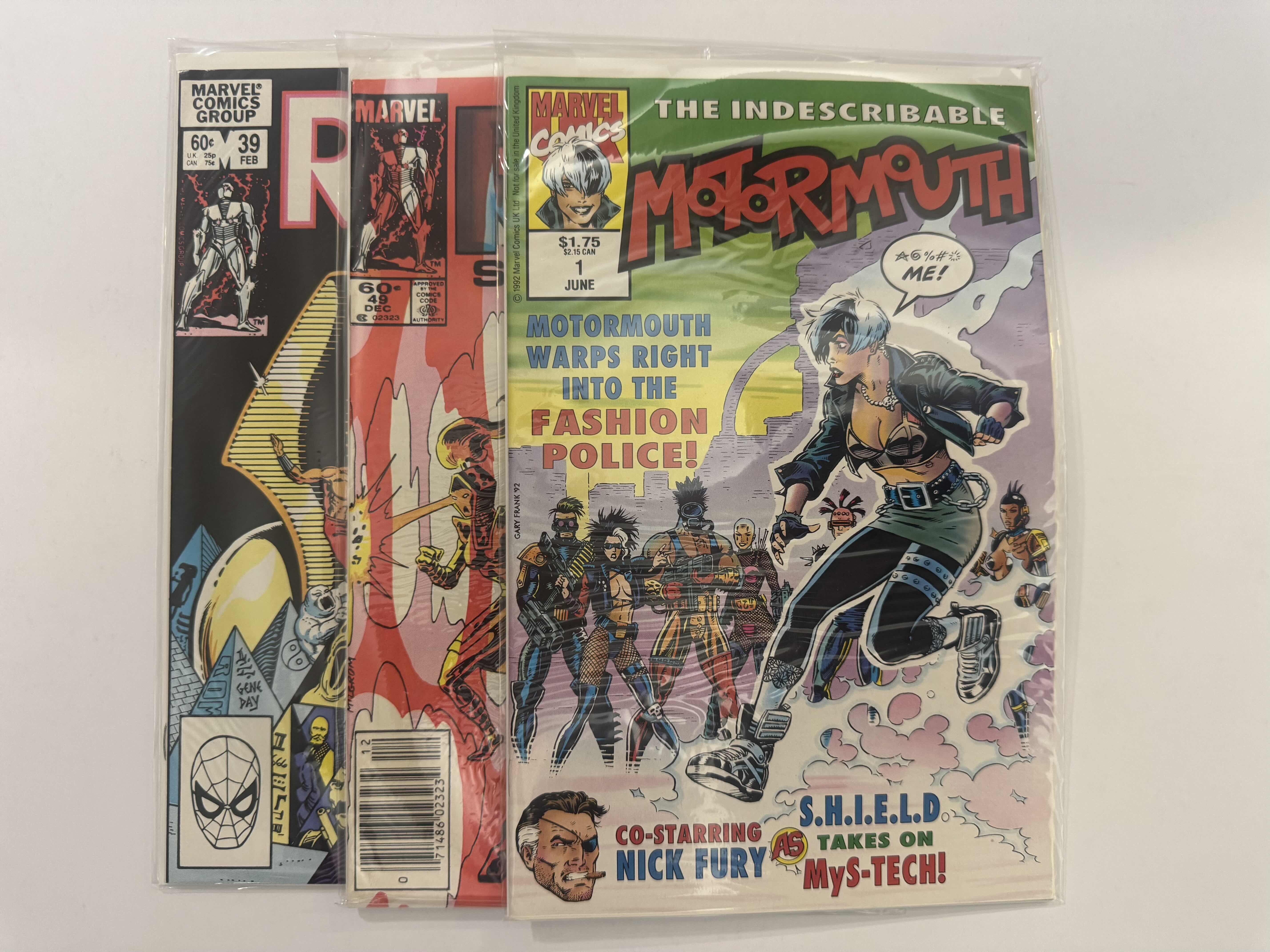 Photo 1 of 6- VINTAGE MARVEL COMIC BOOKS