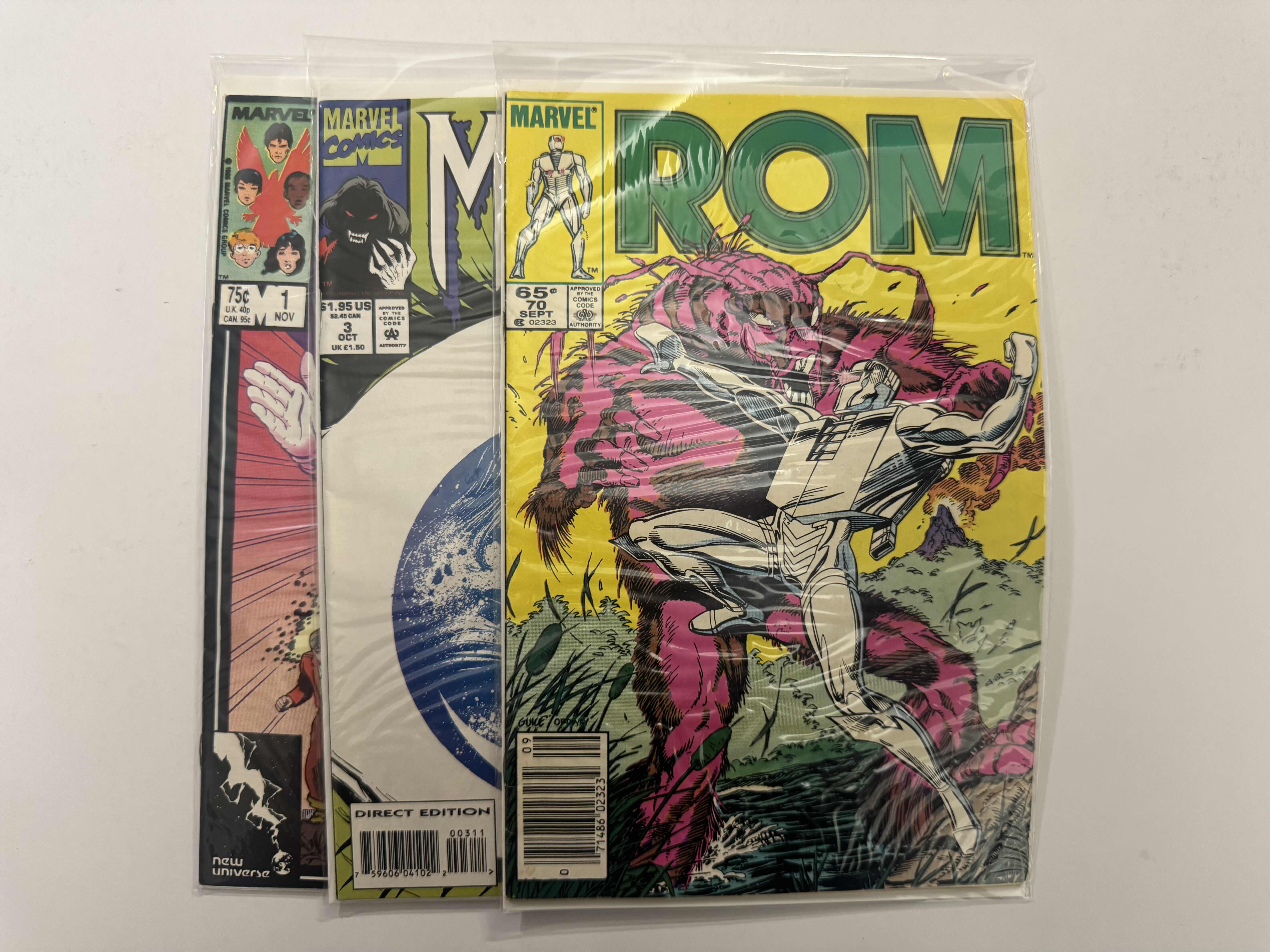 Photo 1 of 6- VINTAGE MARVEL COMIC BOOKS