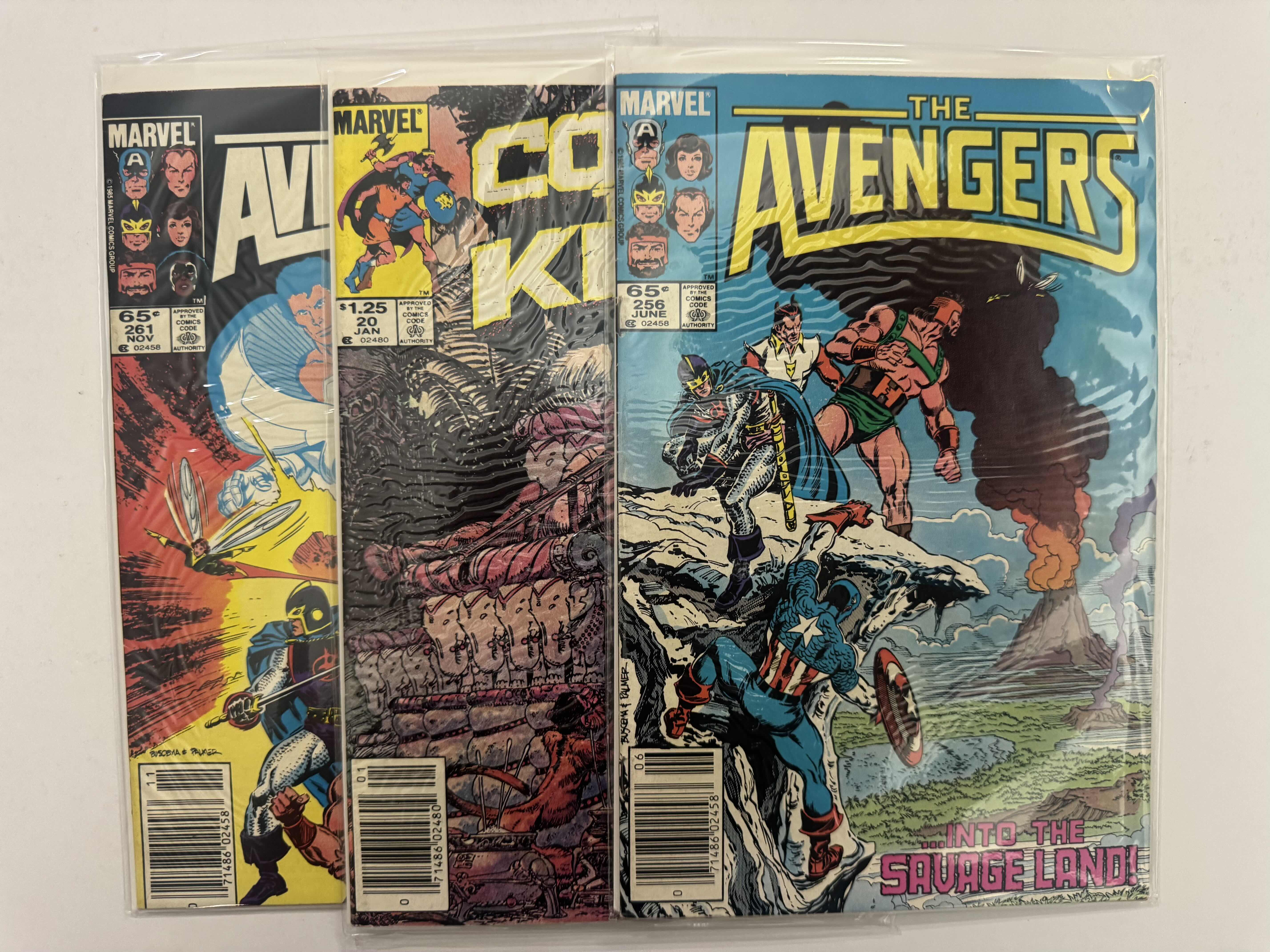 Photo 1 of 6- VINTAGE MARVEL COMIC BOOKS