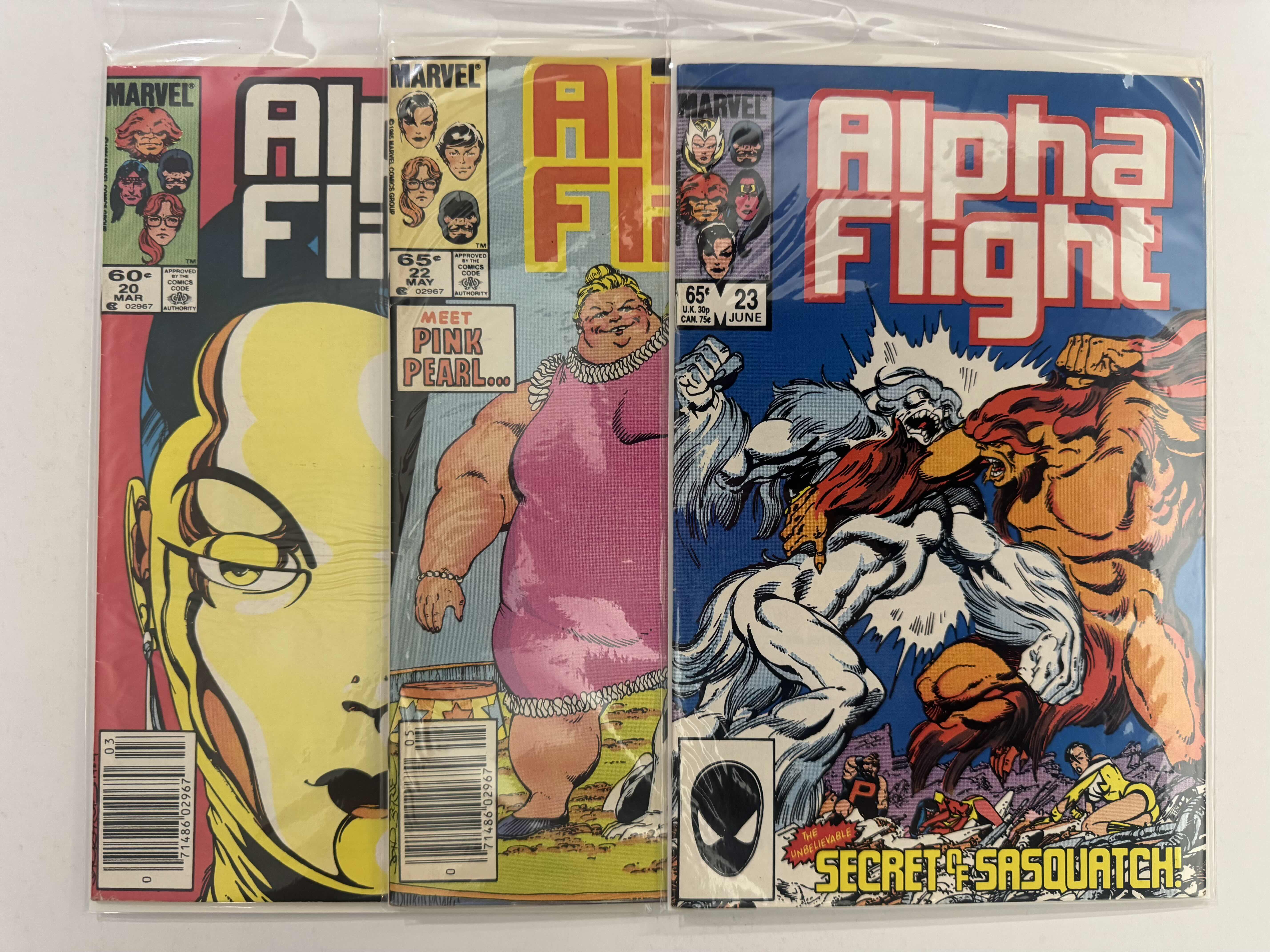 Photo 1 of 6- VINTAGE MARVEL COMIC BOOKS