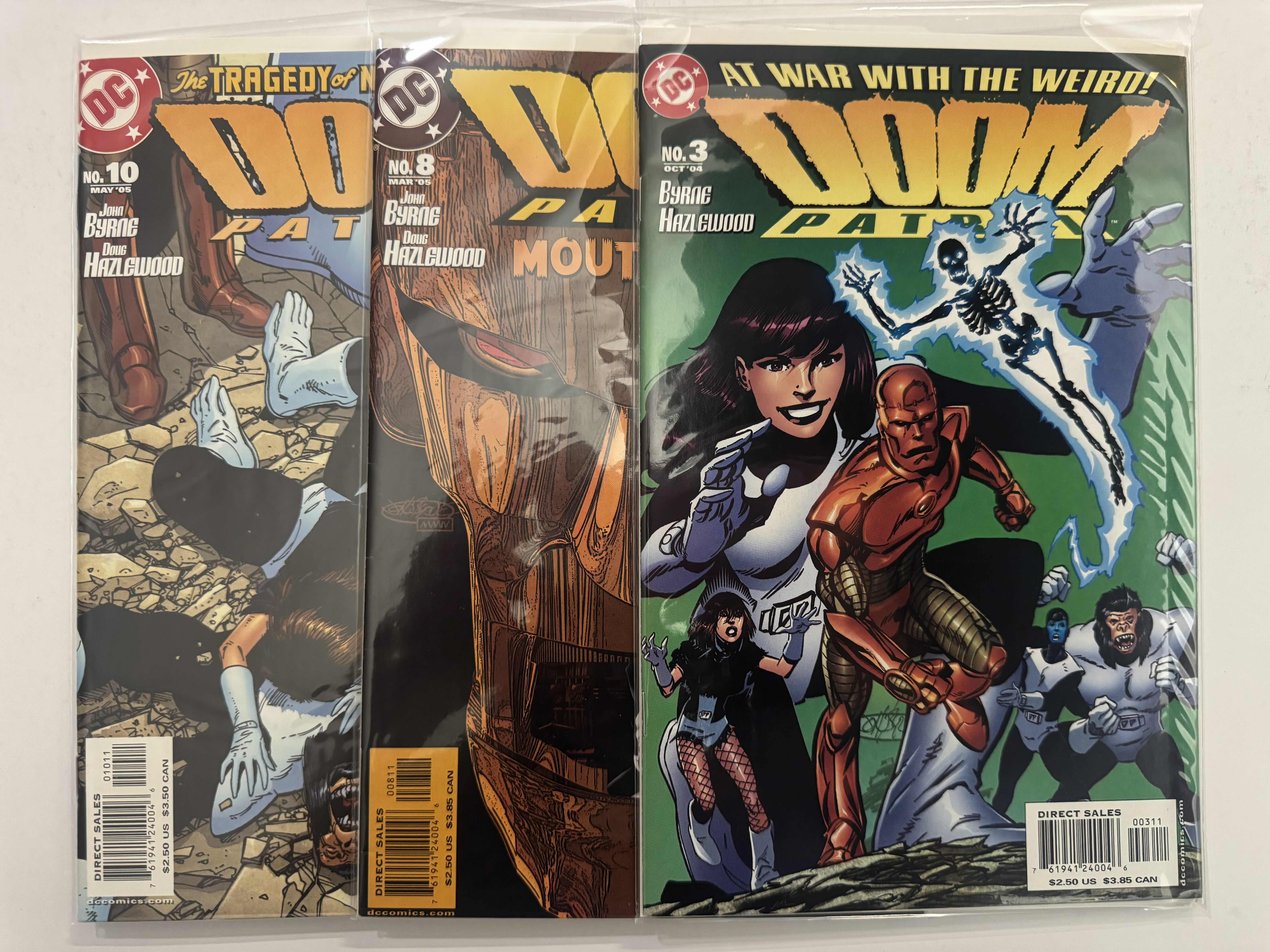 Photo 1 of 6- VINTAGE DC DOOM PATROL COMIC BOOKS