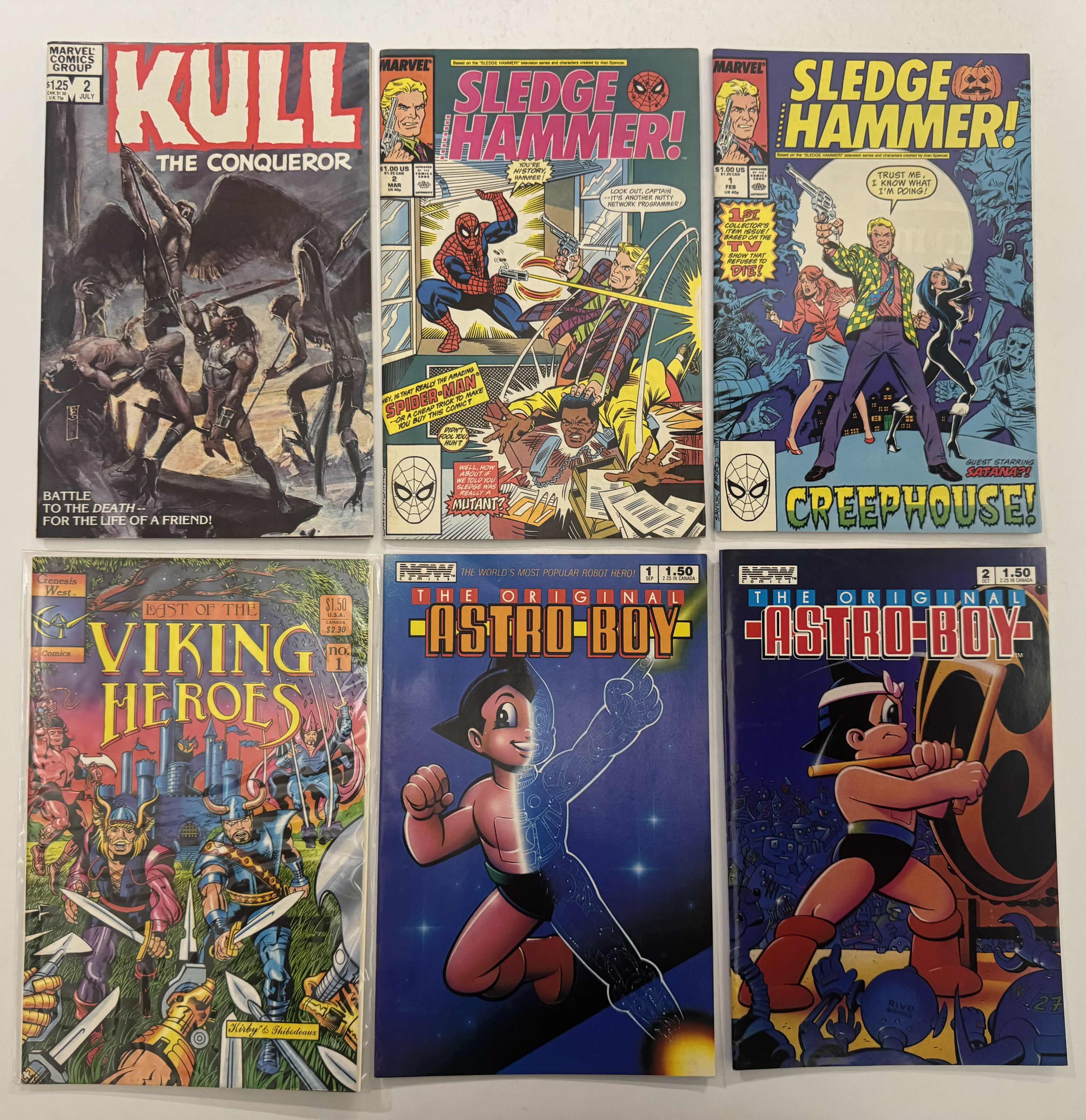 Photo 1 of 6- ASSORTED VINTAGE COMIC BOOKS