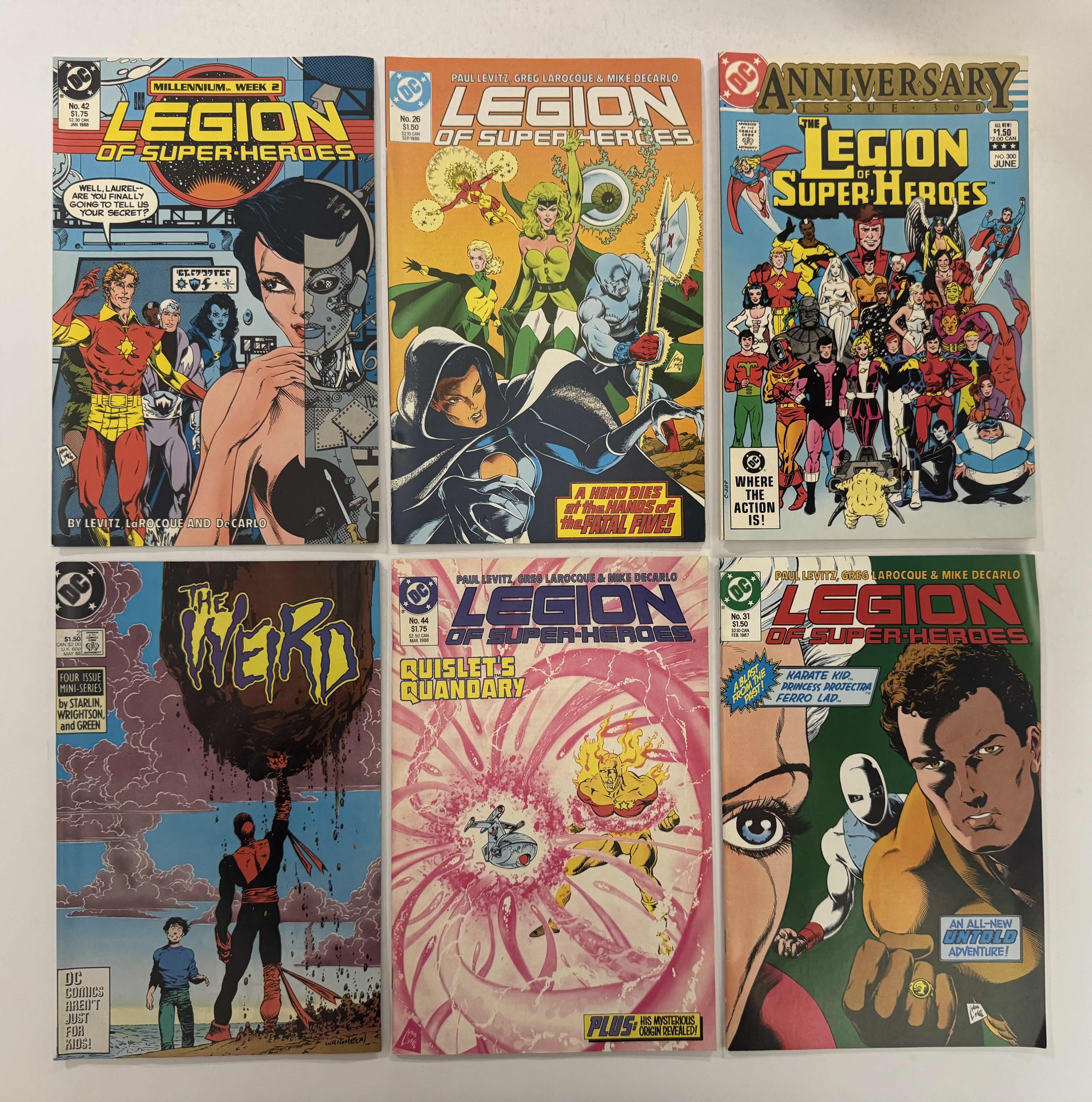 Photo 1 of 6- VINTAGE DC COMIC BOOKS