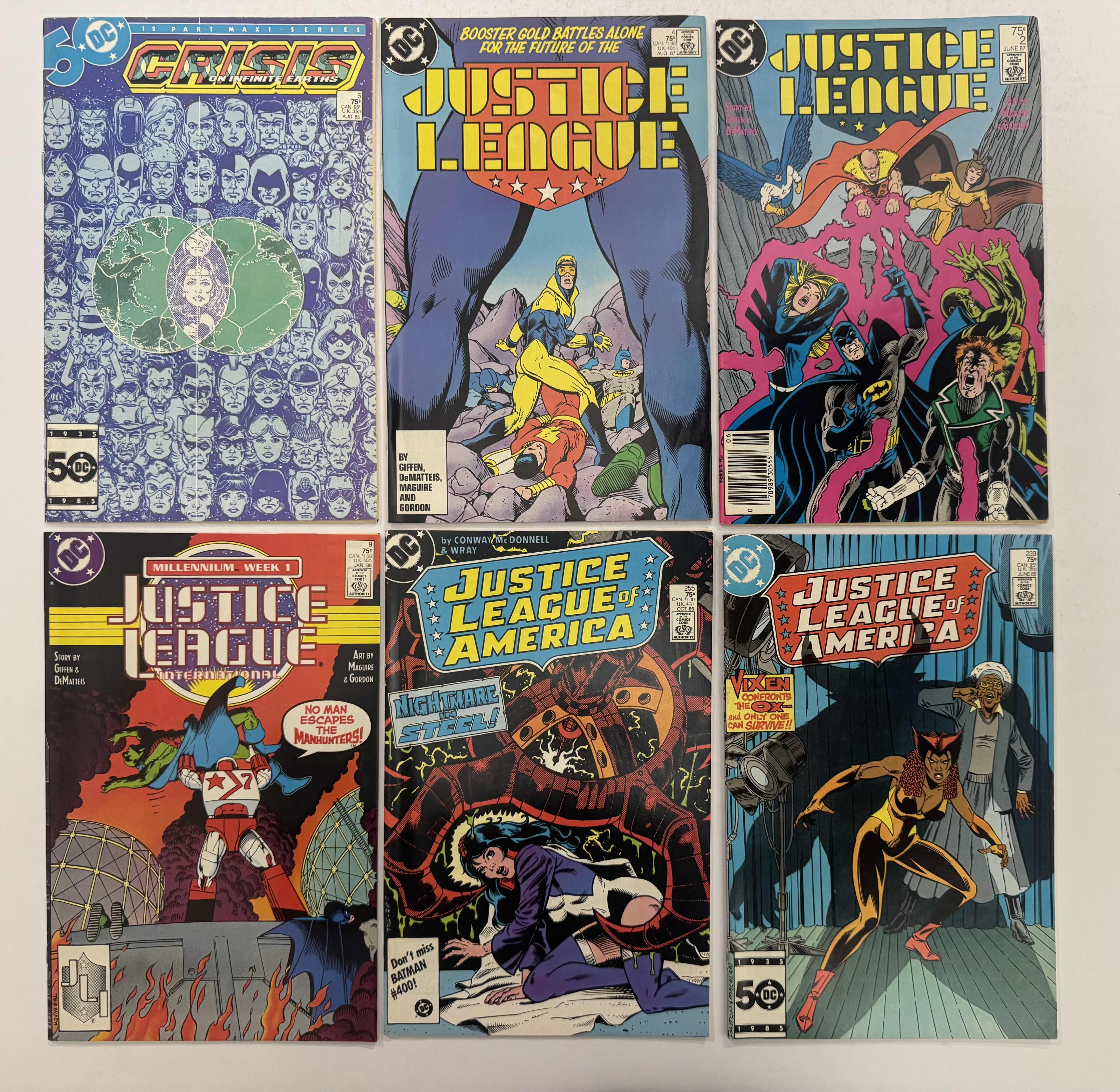 Photo 1 of 6- VINTAGE DC COMIC BOOKS