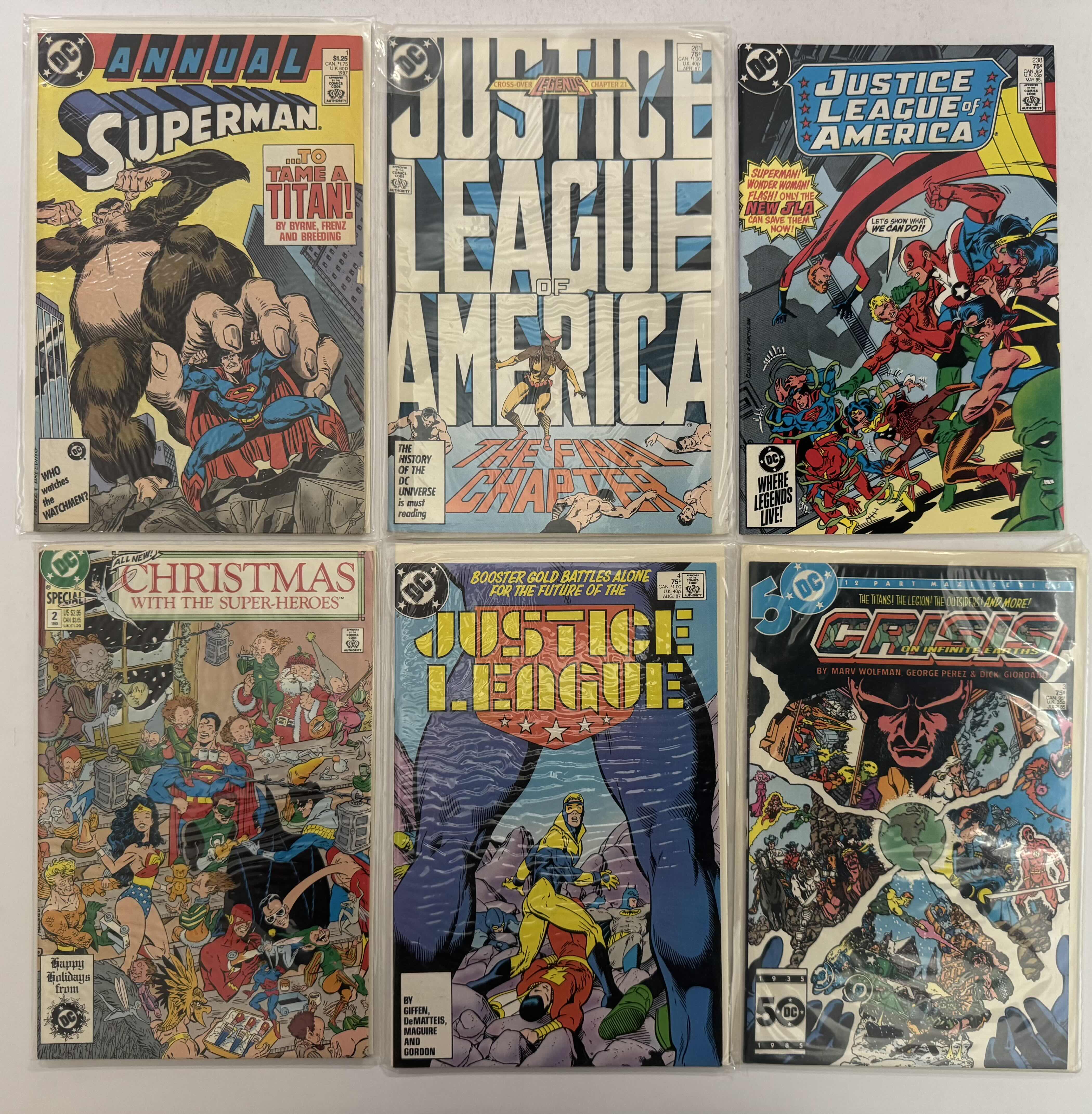 Photo 1 of 6- VINTAGE DC COMIC BOOKS