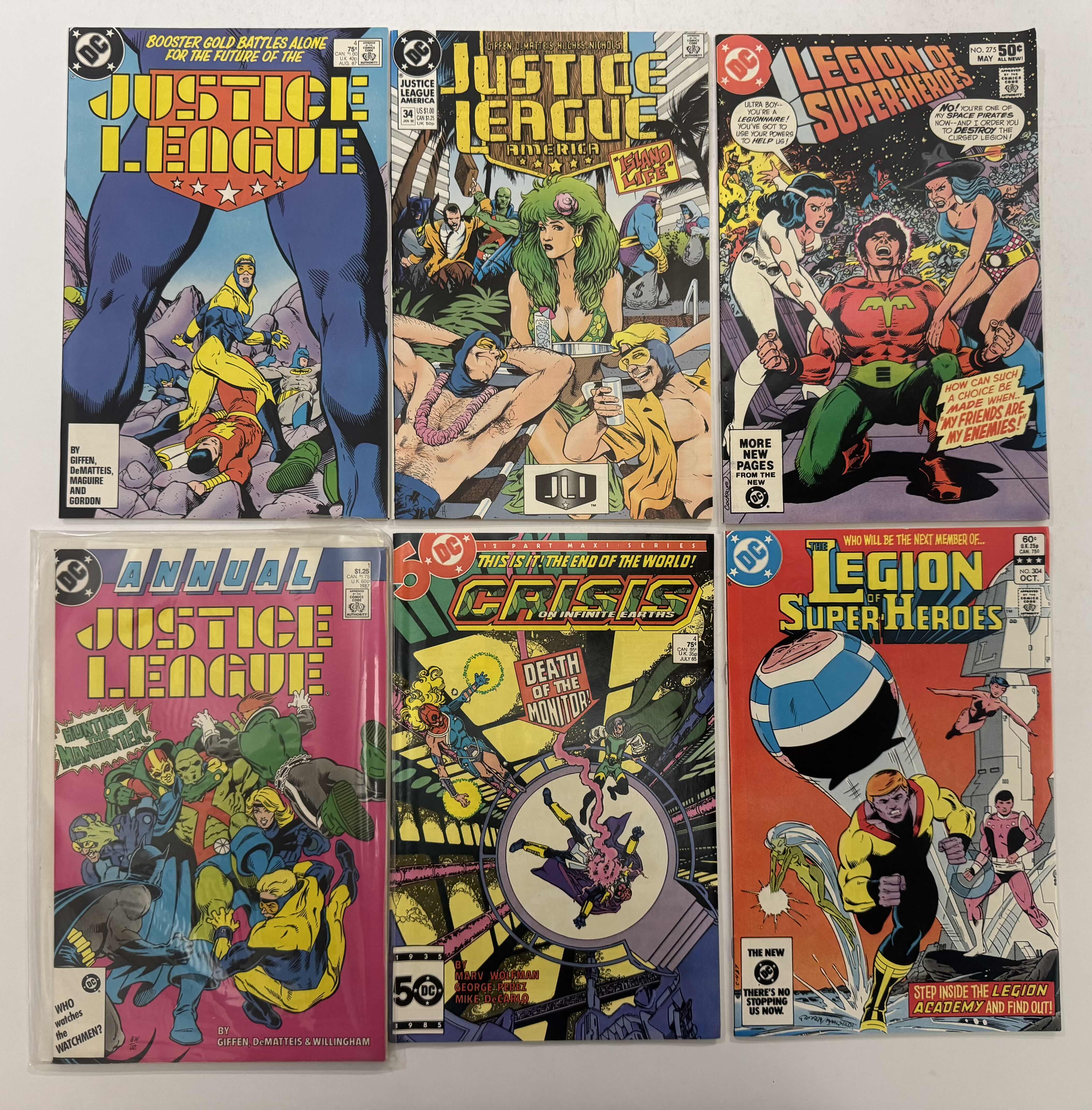 Photo 1 of 6- VINTAGE DC COMIC BOOKS