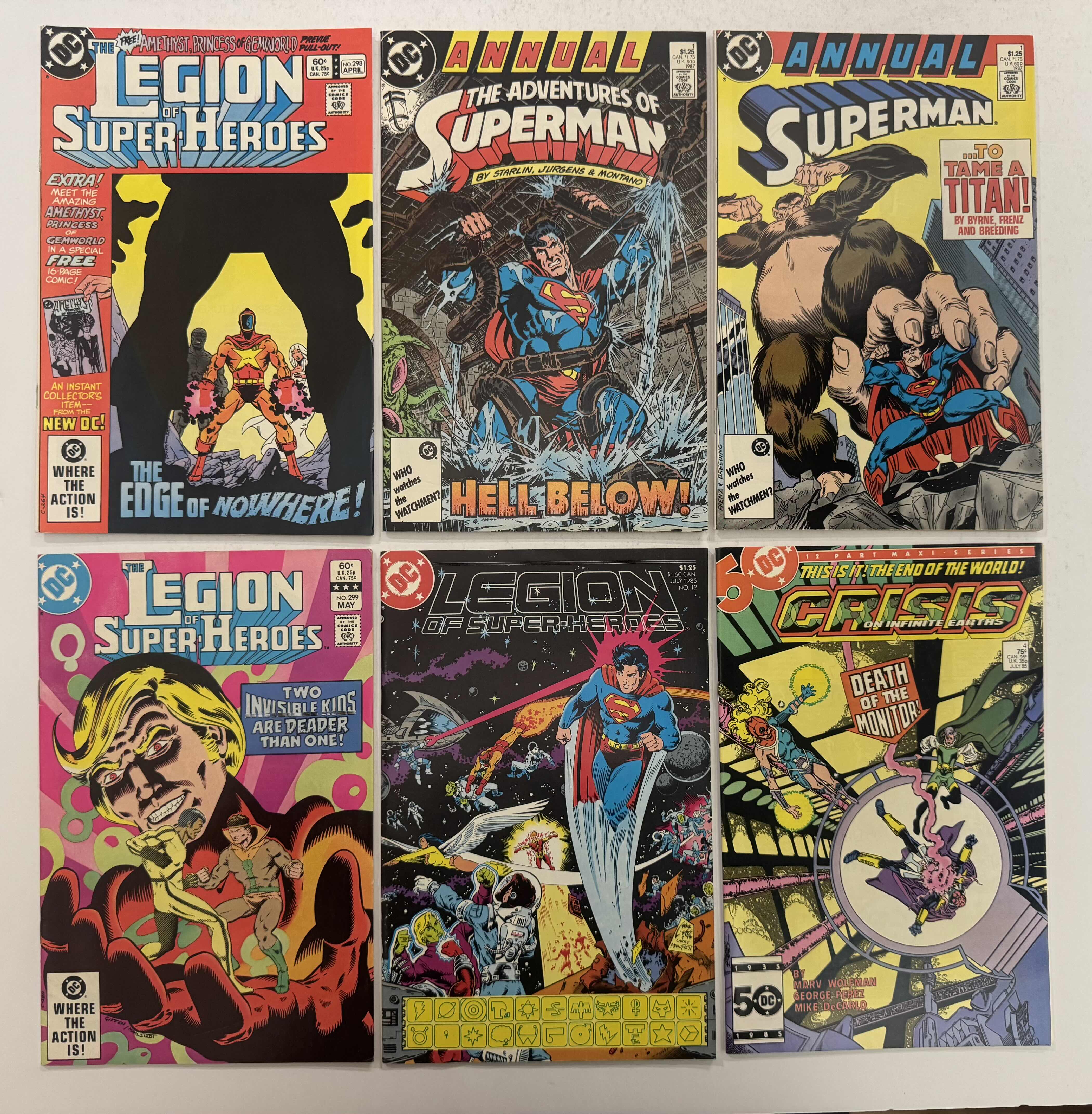 Photo 1 of 6- VINTAGE DC COMIC BOOKS