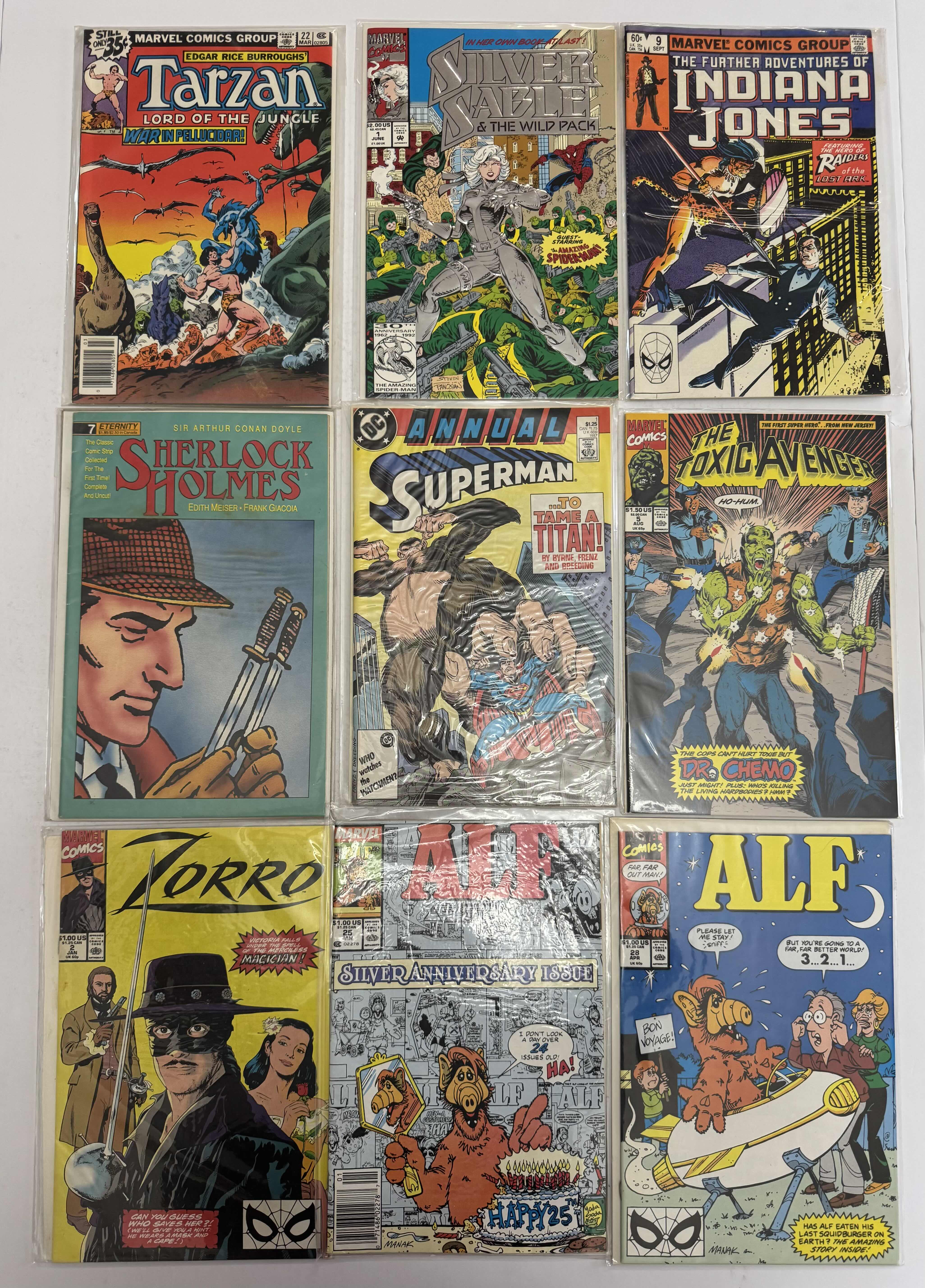 Photo 1 of 9- VINTAGE ASSORTED COMIC BOOKS