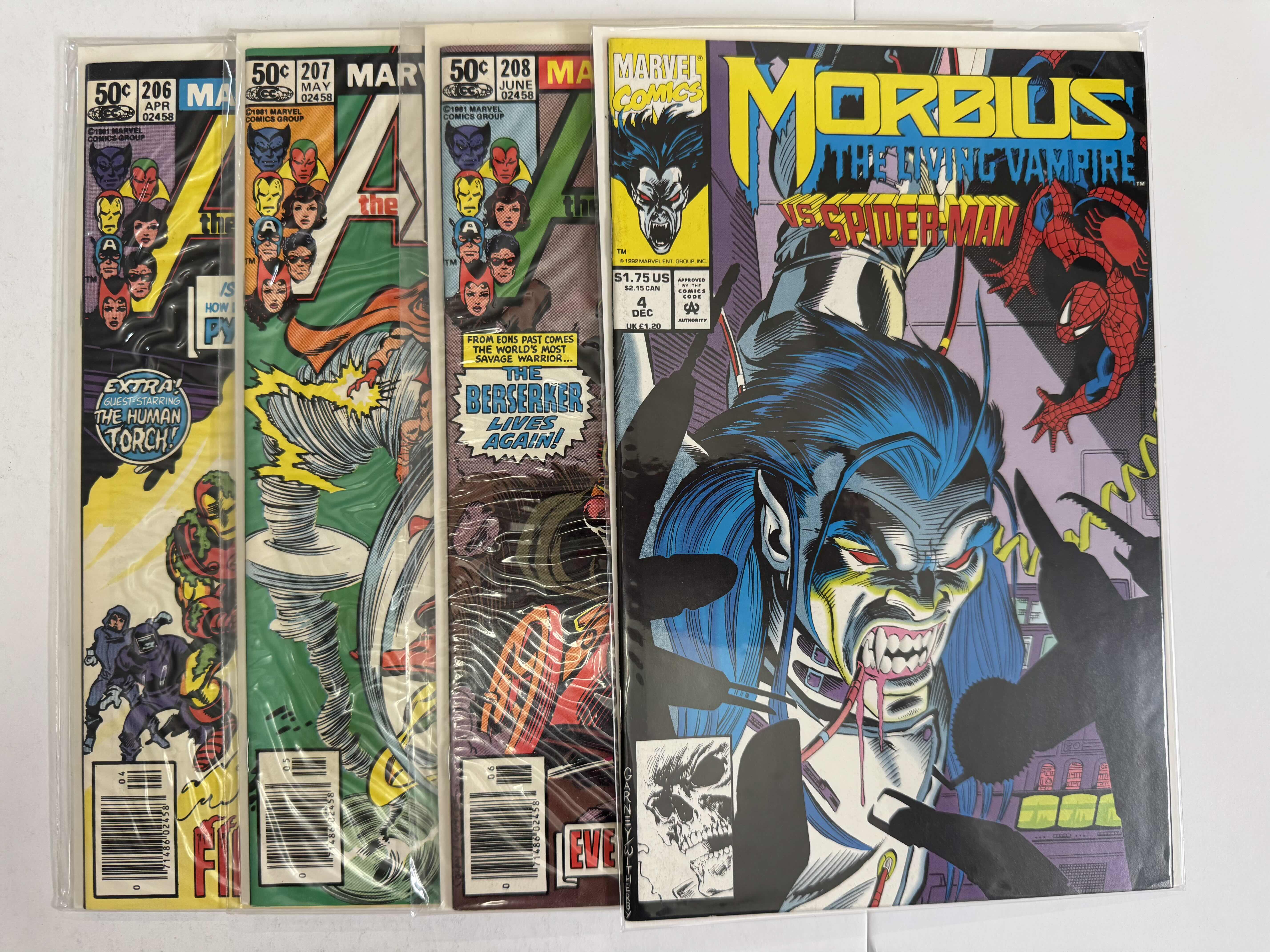 Photo 1 of 9- VINTAGE MARVEL COMIC BOOKS