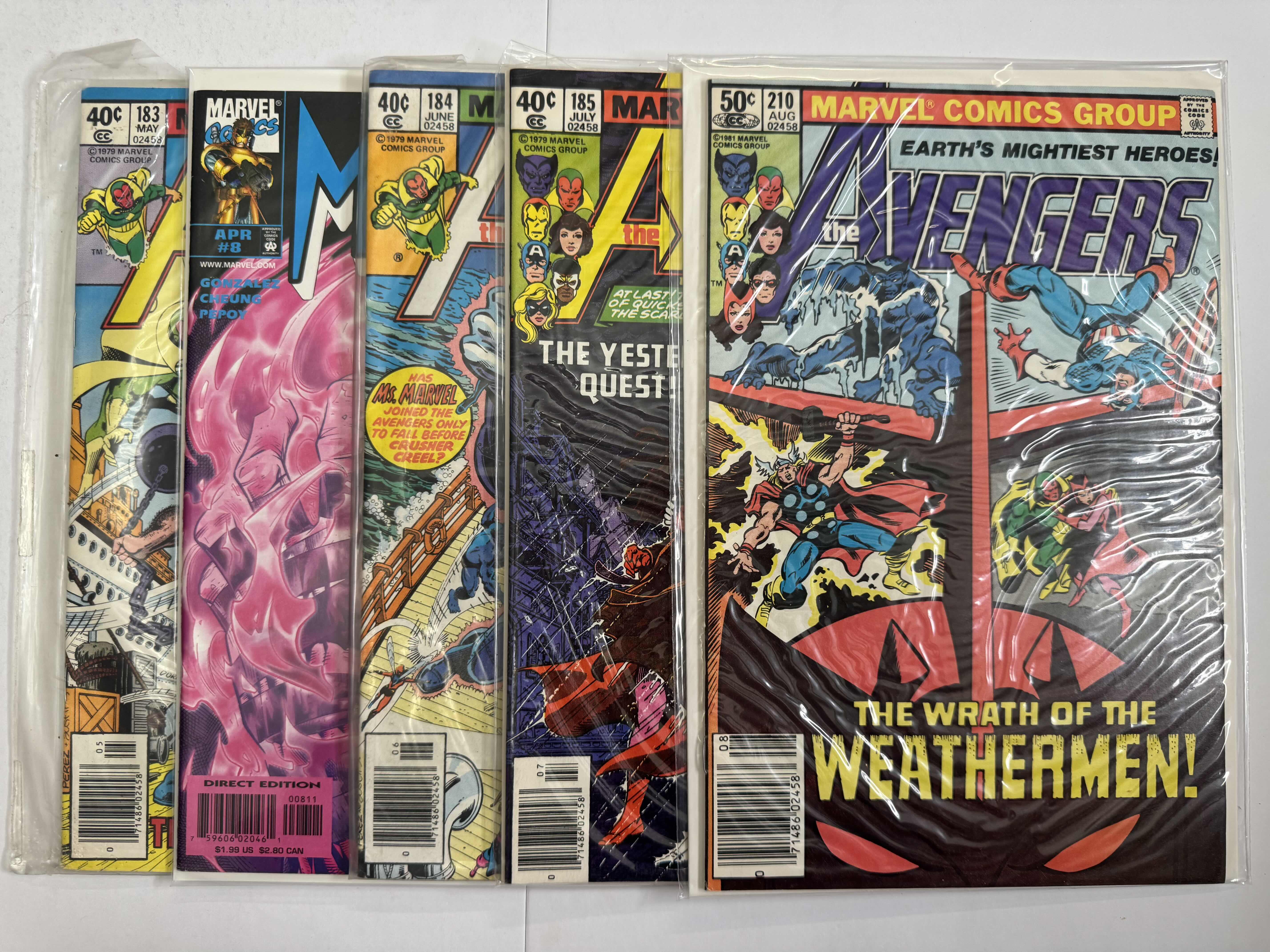 Photo 1 of 9- VINTAGE MARVEL COMIC BOOKS