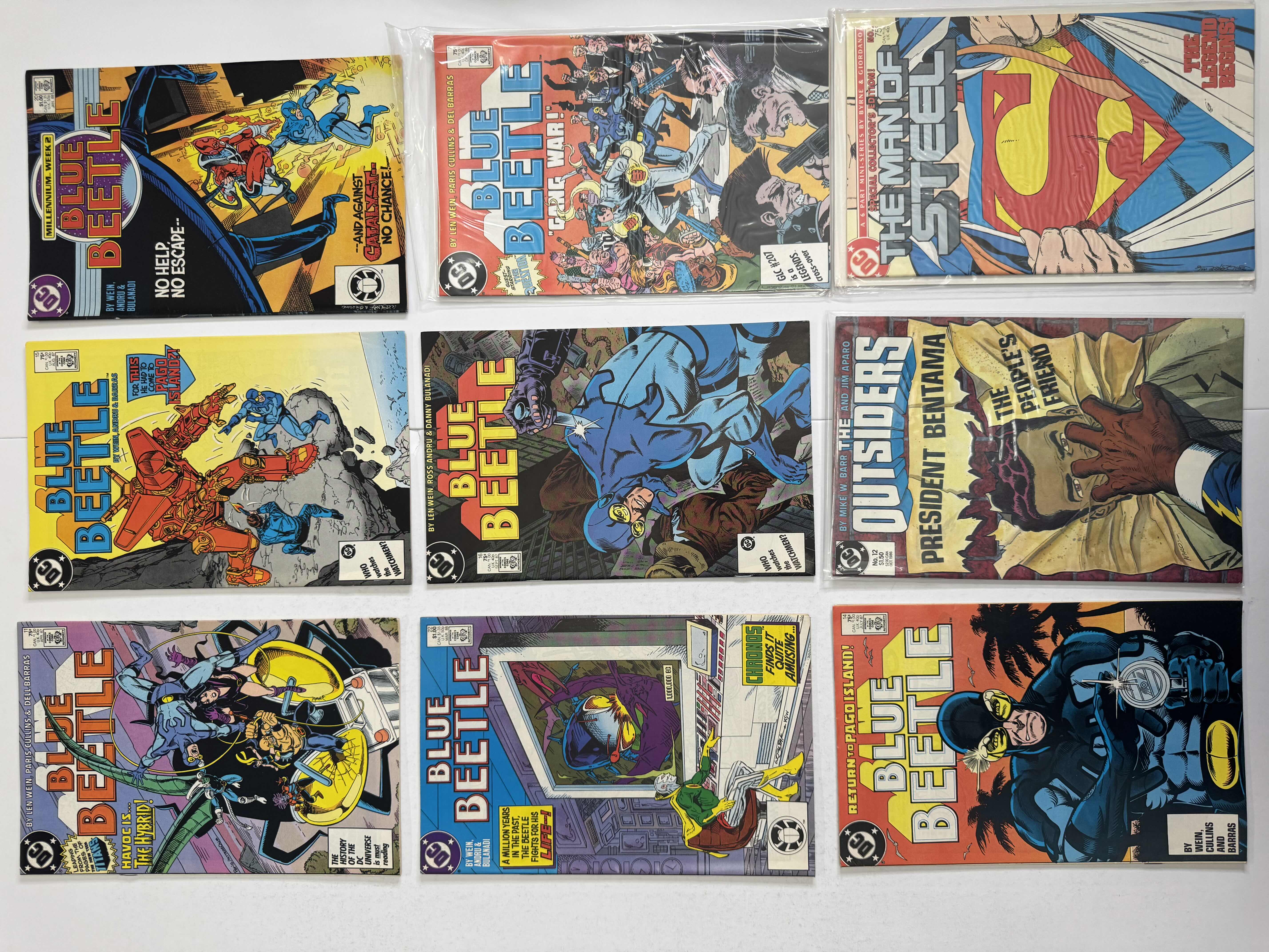 Photo 1 of 9- VINTAGE DC COMIC BOOKS