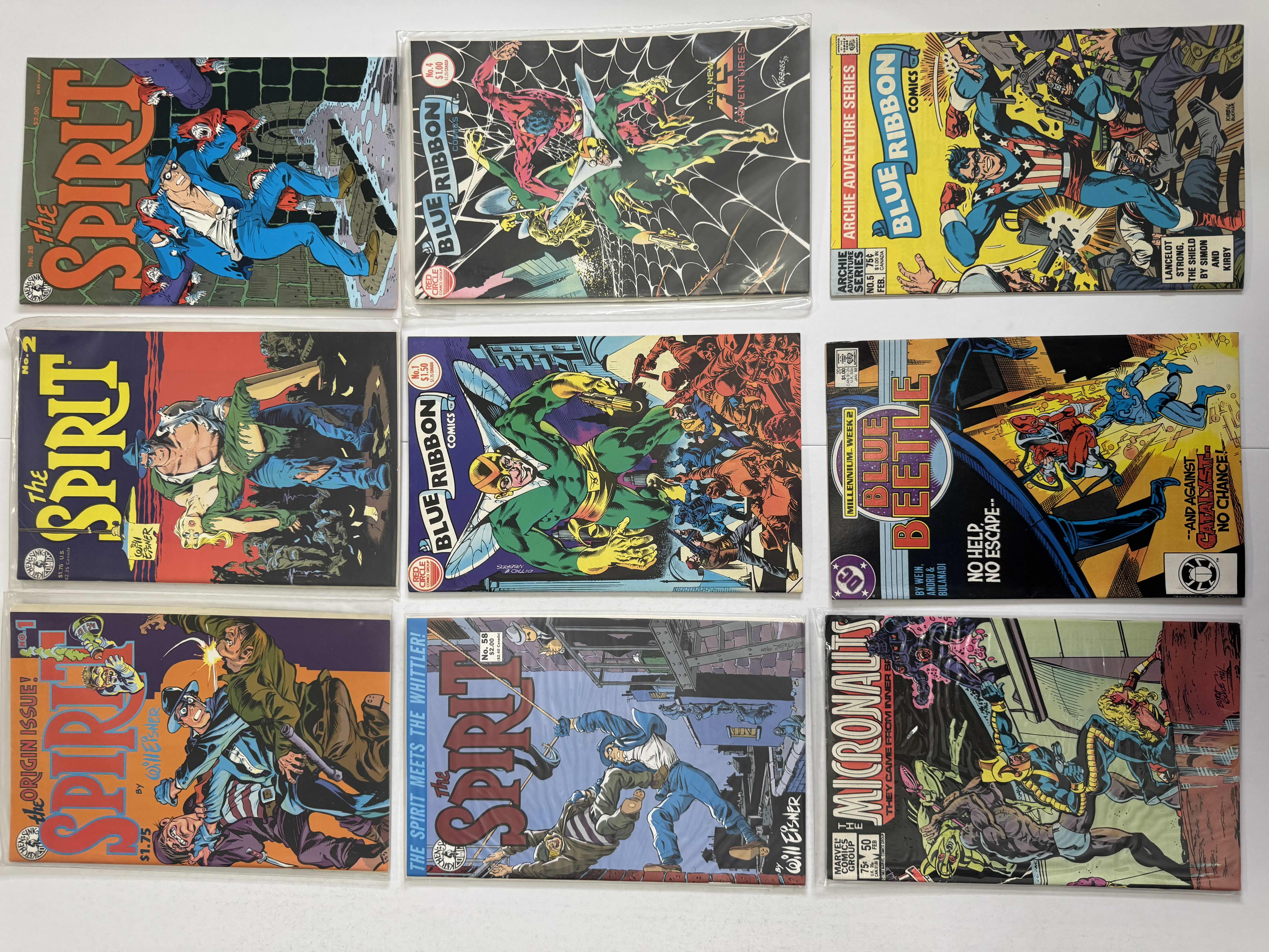 Photo 1 of 9- VINTAGE ASSORTED COMIC BOOKS