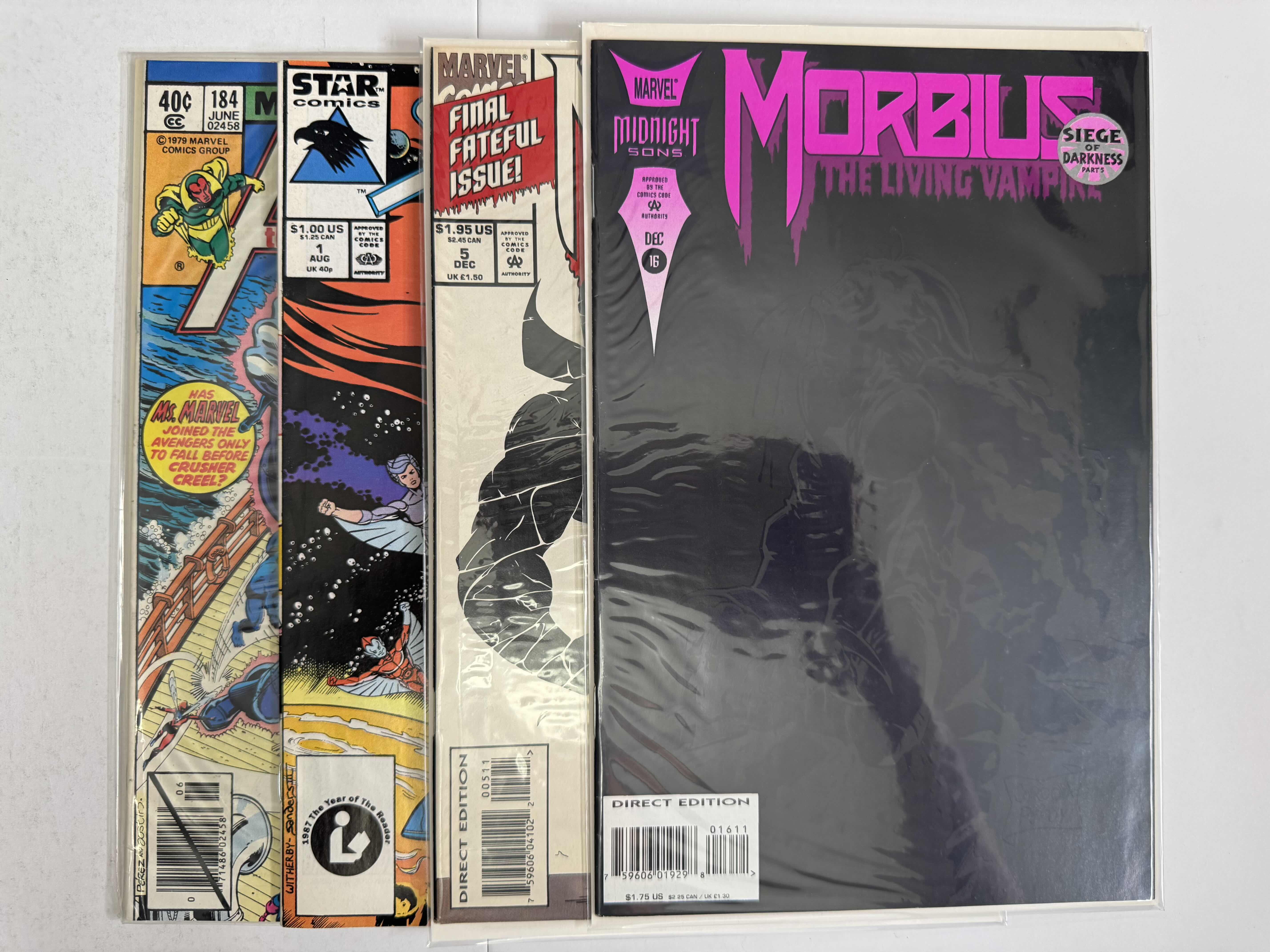 Photo 1 of 9- VINTAGE MARVEL COMIC BOOKS