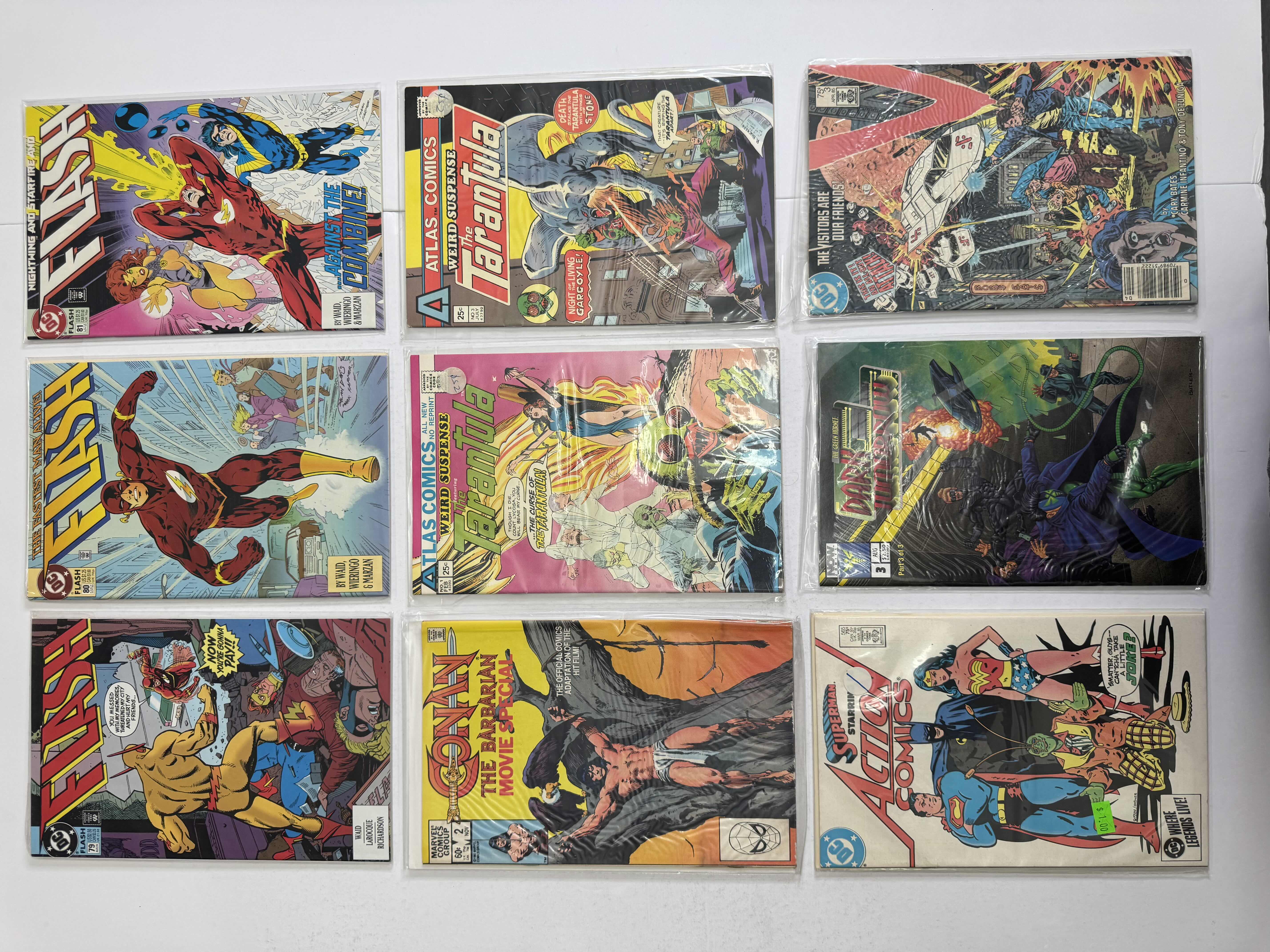Photo 1 of 9- VINTAGE ASSORTED COMIC BOOKS