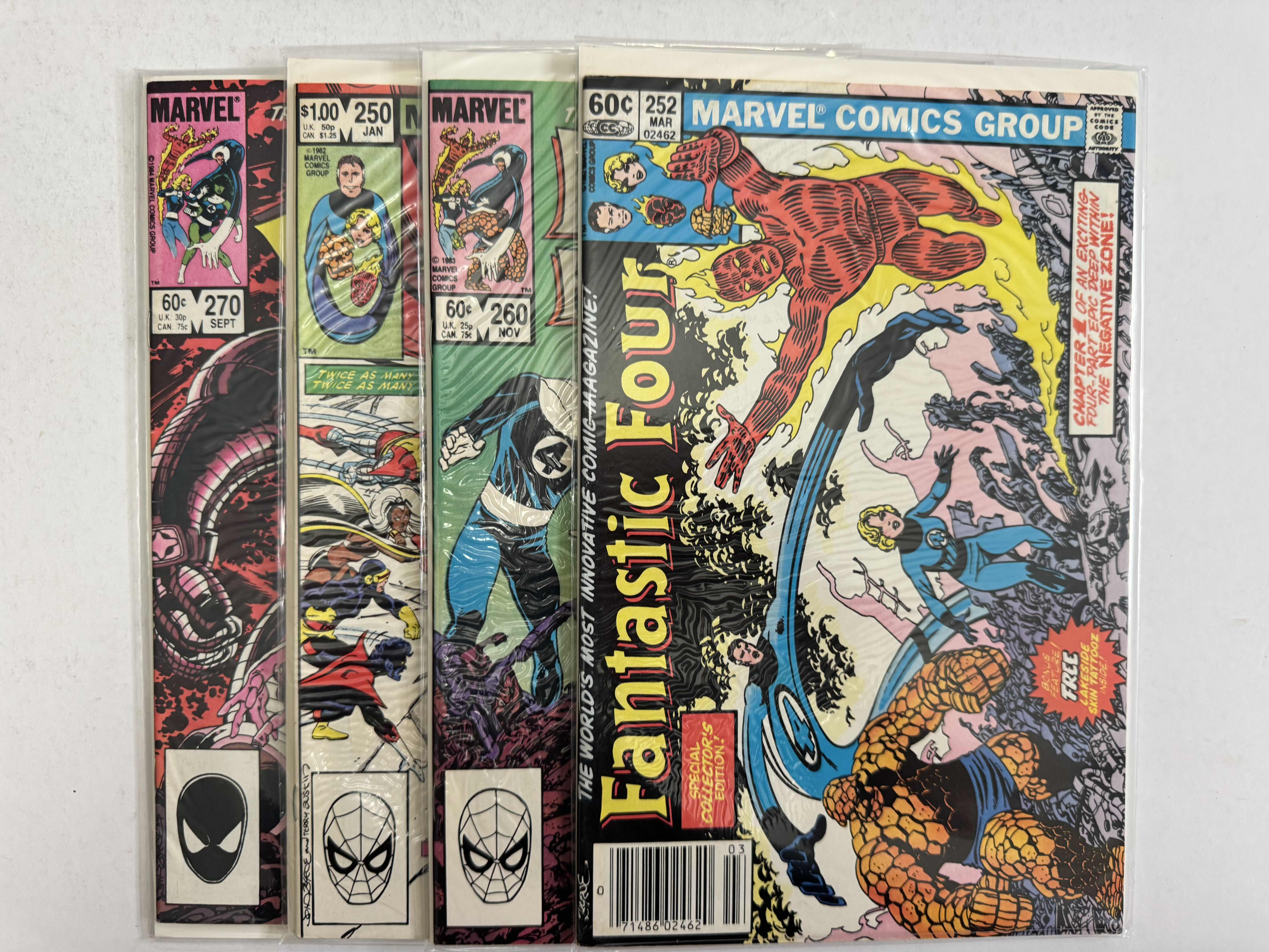 Photo 1 of 9- VINTAGE FANTASTIC FOUR MARVEL COMIC BOOKS