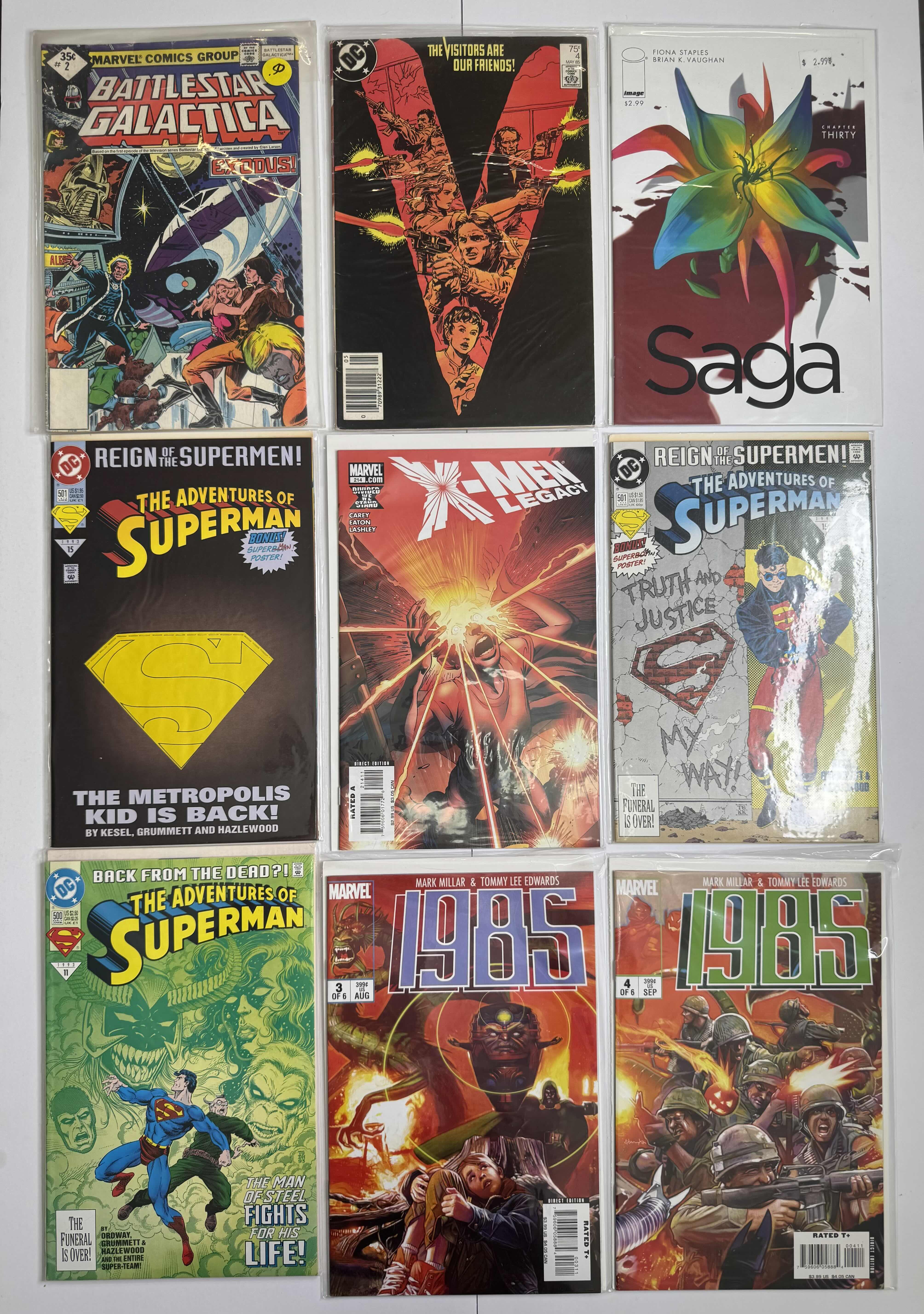 Photo 1 of 9- VINTAGE ASSORTED COMIC BOOKS