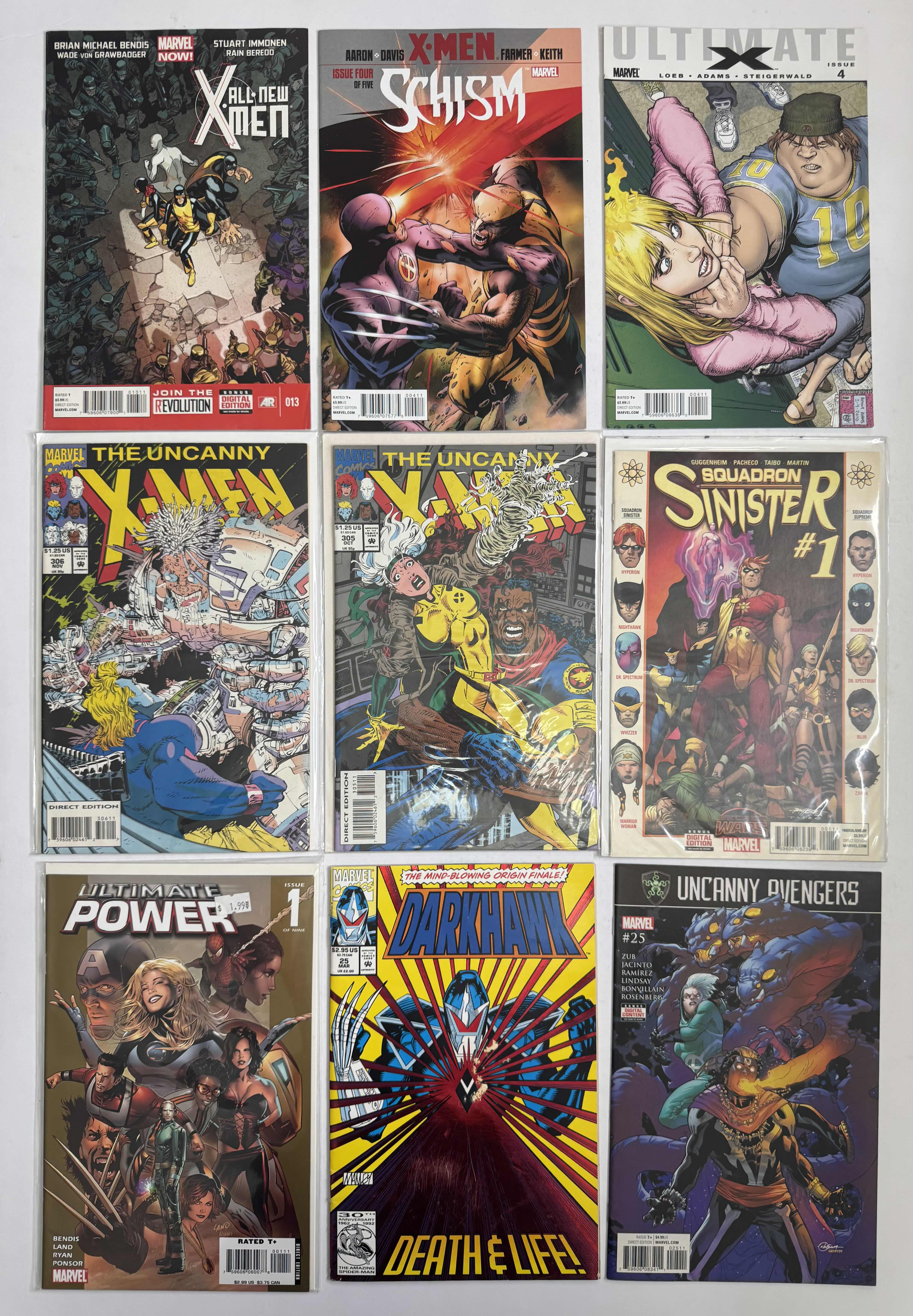 Photo 1 of 9- VINTAGE MARVEL COMIC BOOKS