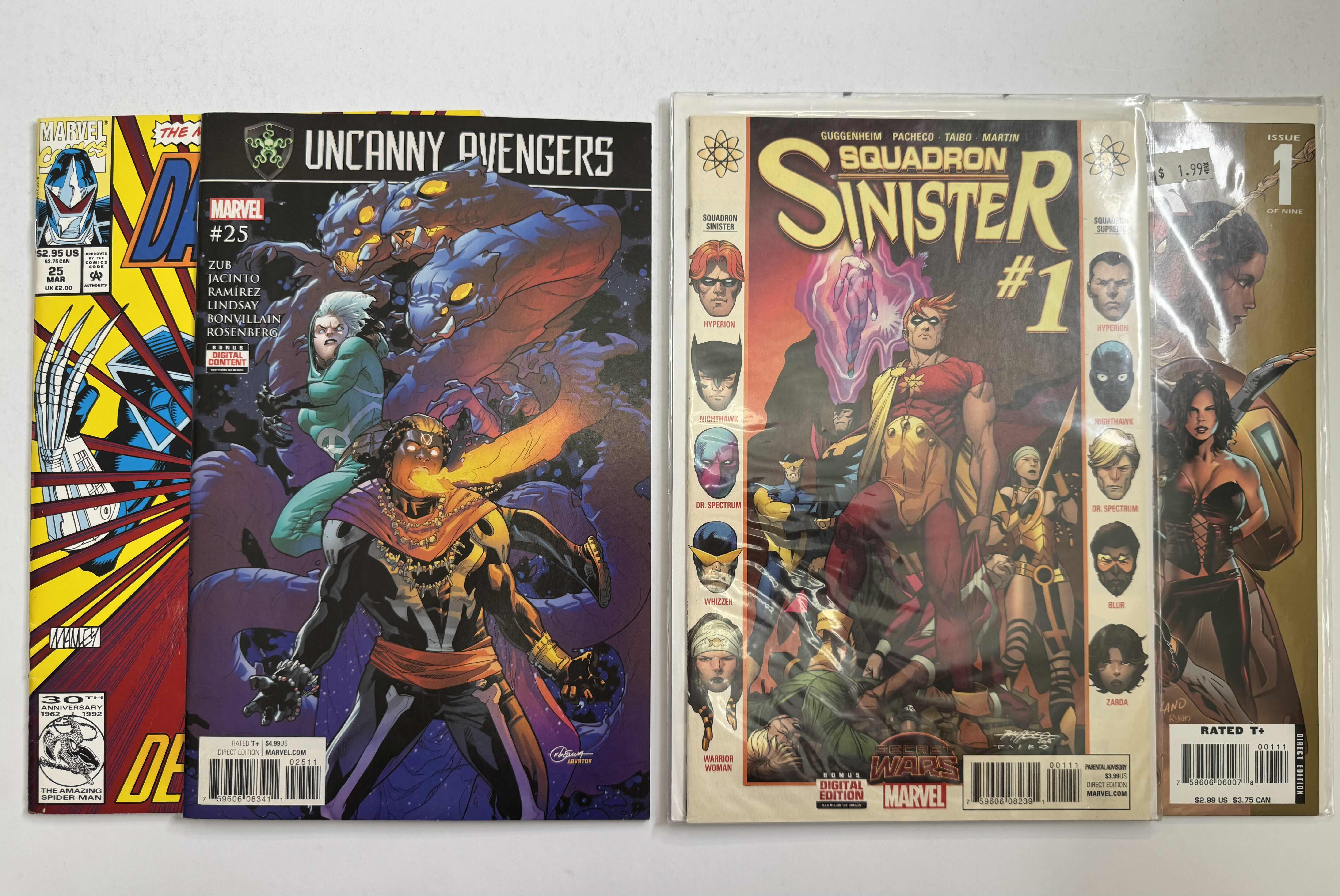 Photo 1 of 9- VINTAGE MARVEL COMIC BOOKS