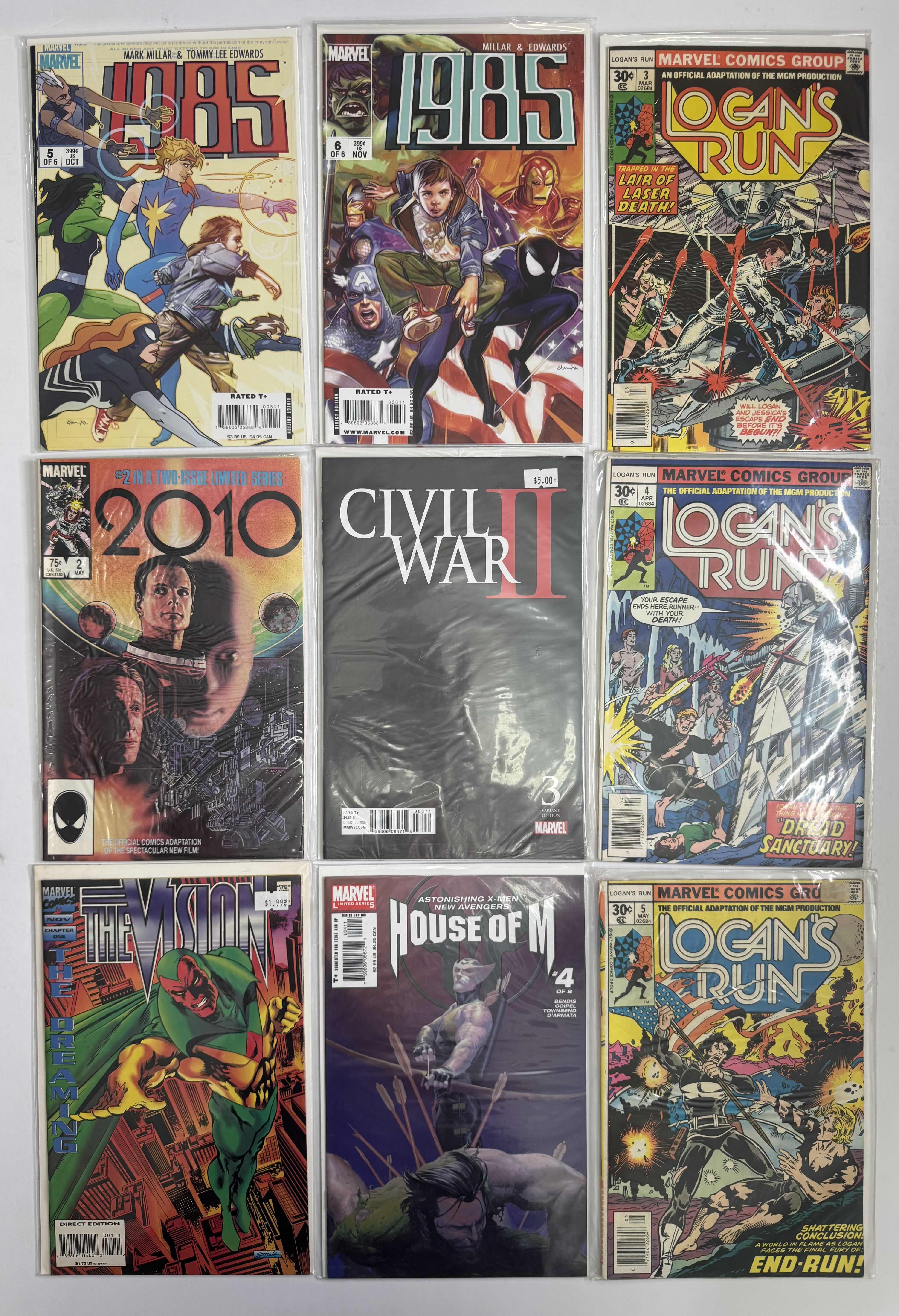 Photo 1 of 9- VINTAGE MARVEL COMIC BOOKS