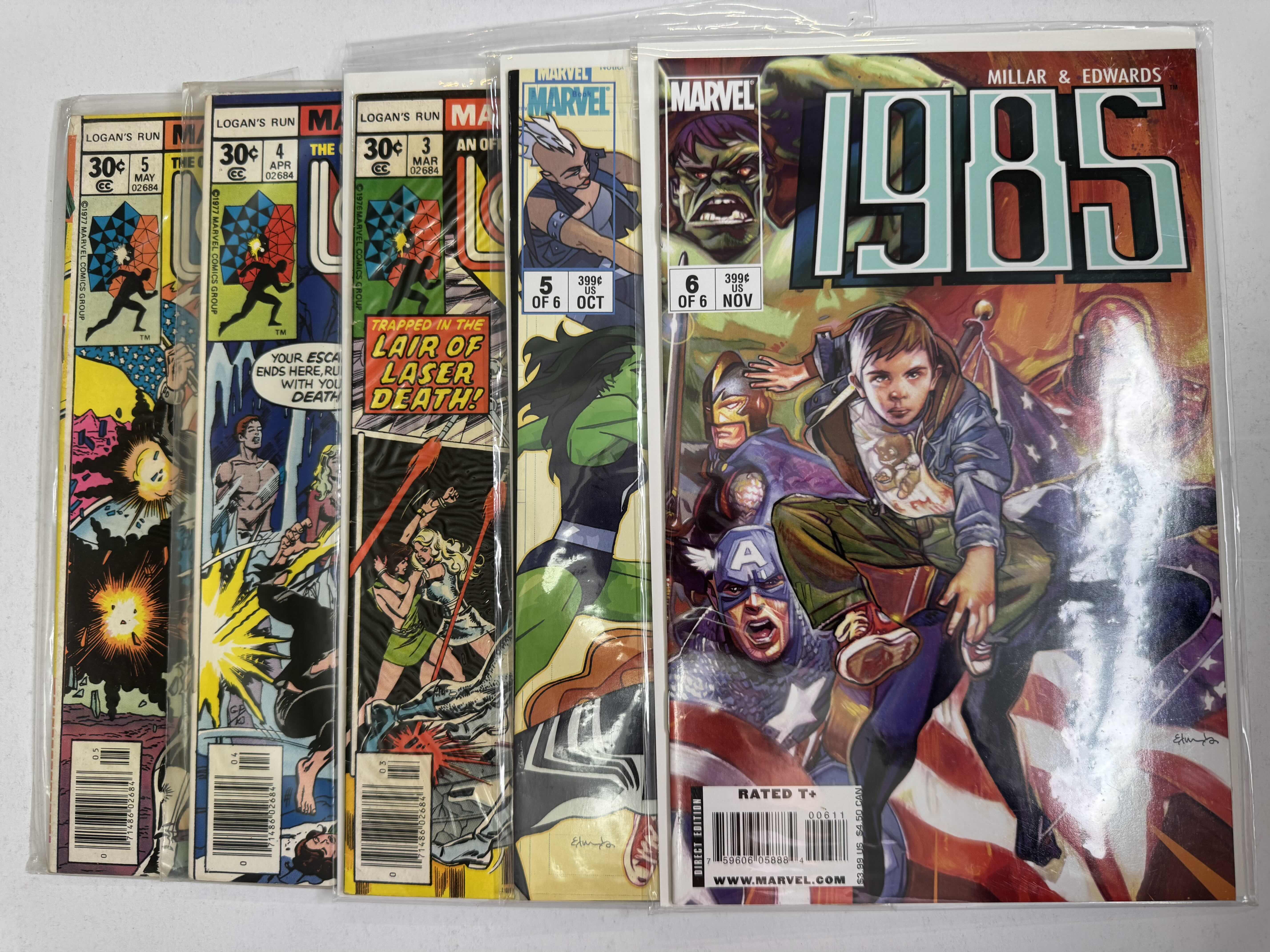 Photo 1 of 9- VINTAGE MARVEL COMIC BOOKS