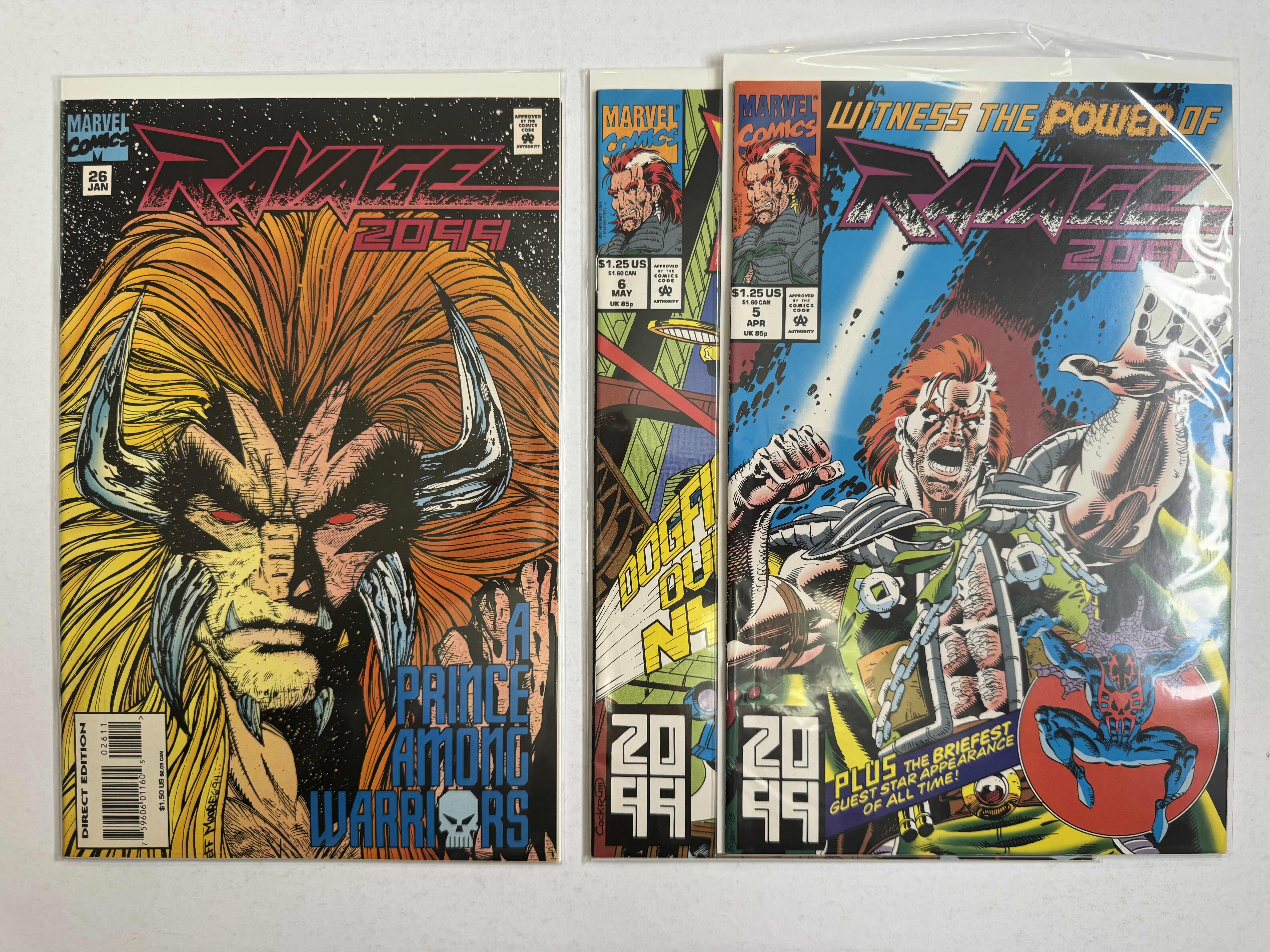 Photo 1 of 6- VINTAGE MARVEL RAVAGE 2099 COMIC BOOKS