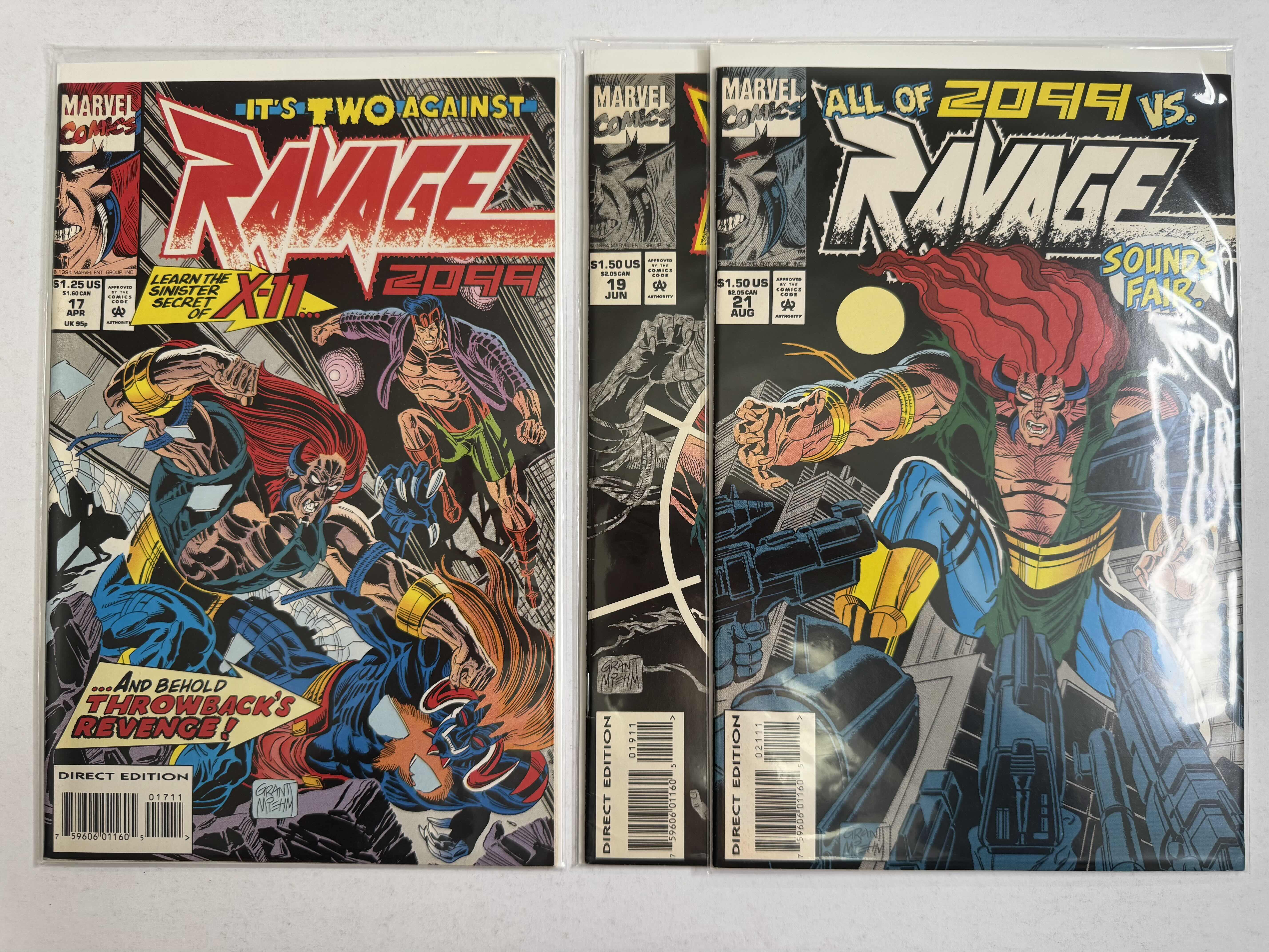 Photo 1 of 6- VINTAGE MARVEL RAVAGE 2099 COMIC BOOKS