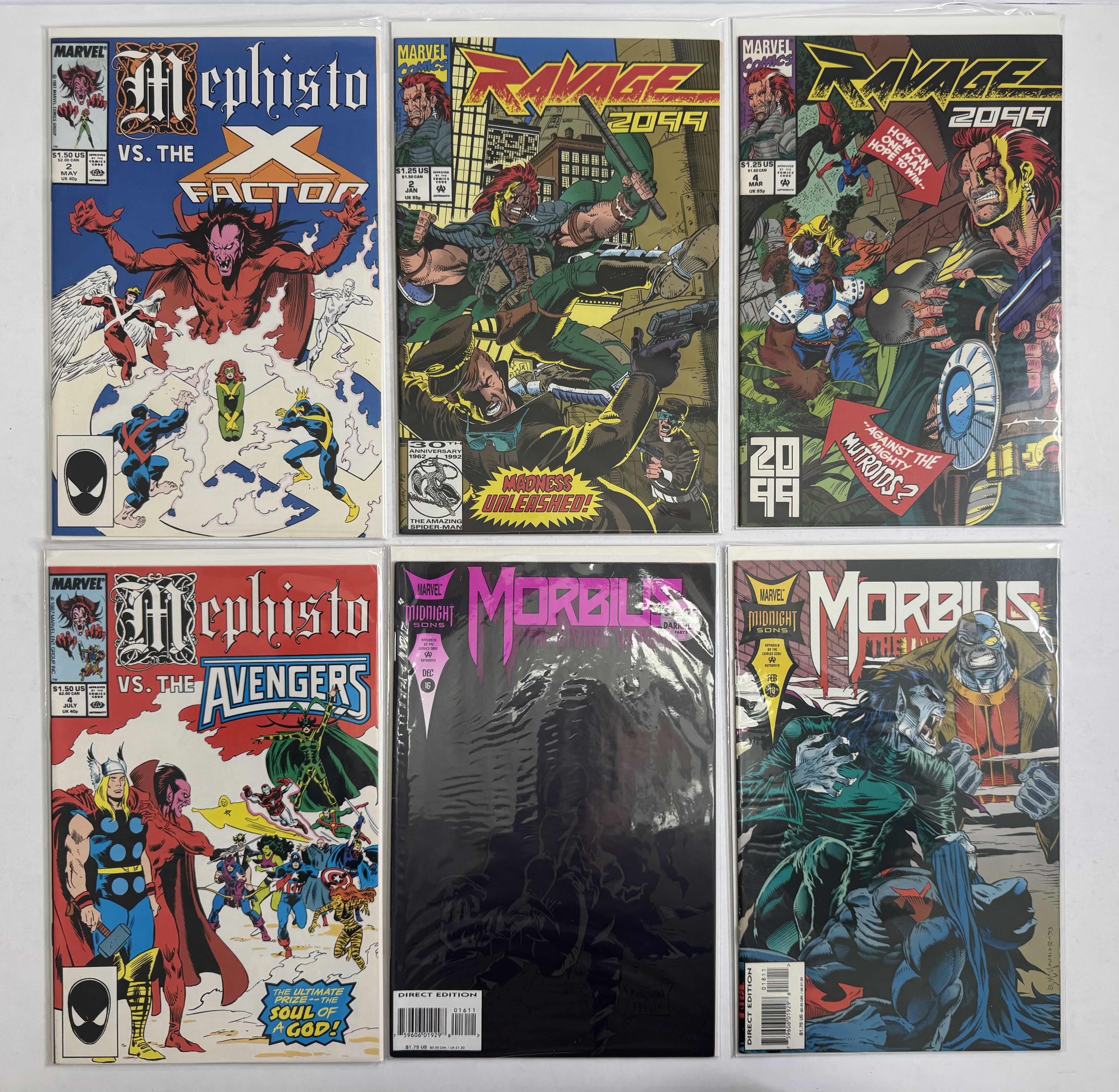 Photo 1 of 6- VINTAGE MARVEL COMIC BOOKS