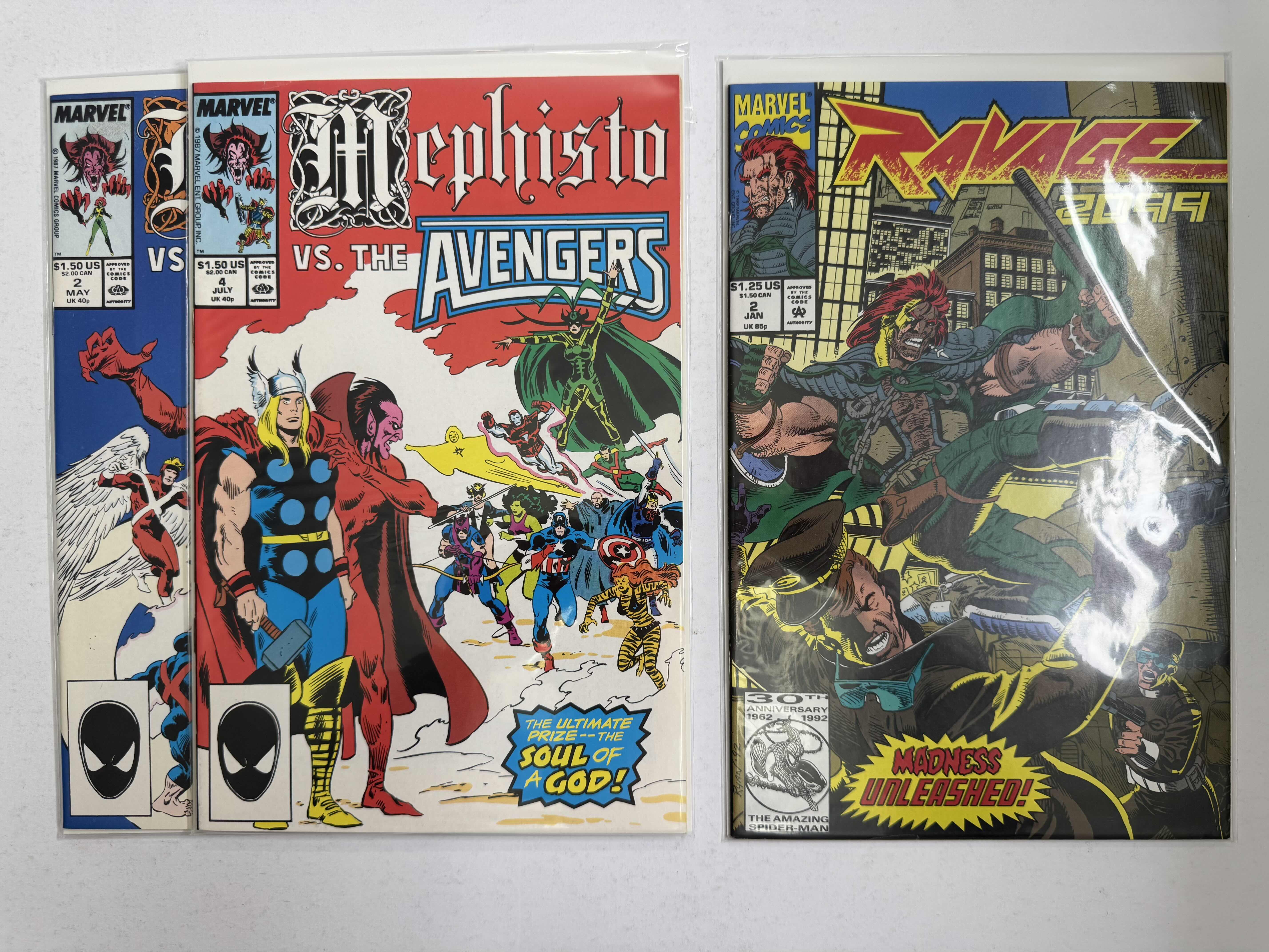 Photo 1 of 6- VINTAGE MARVEL COMIC BOOKS