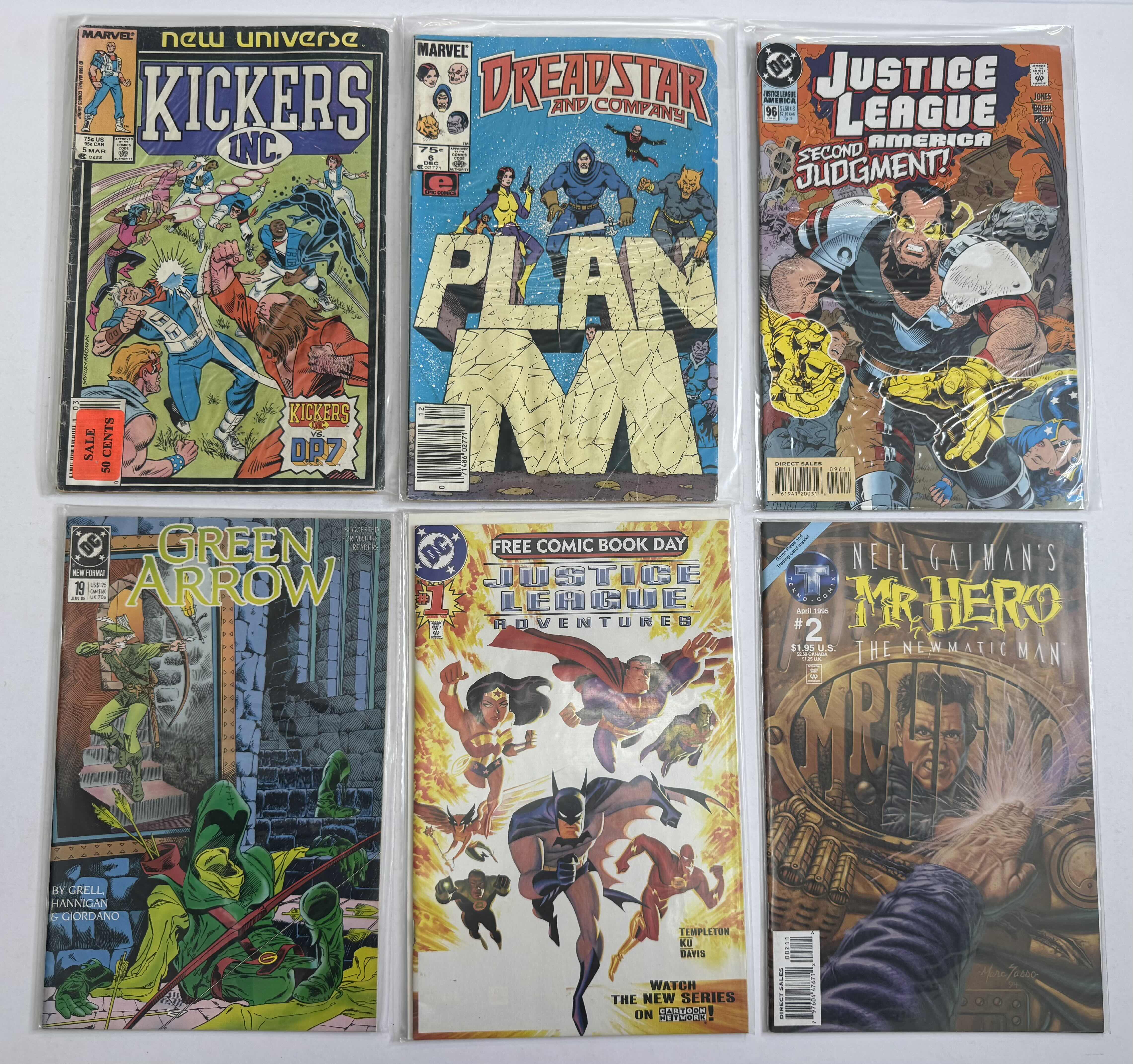 Photo 1 of 6- VINTAGE ASSORTED COMIC BOOKS