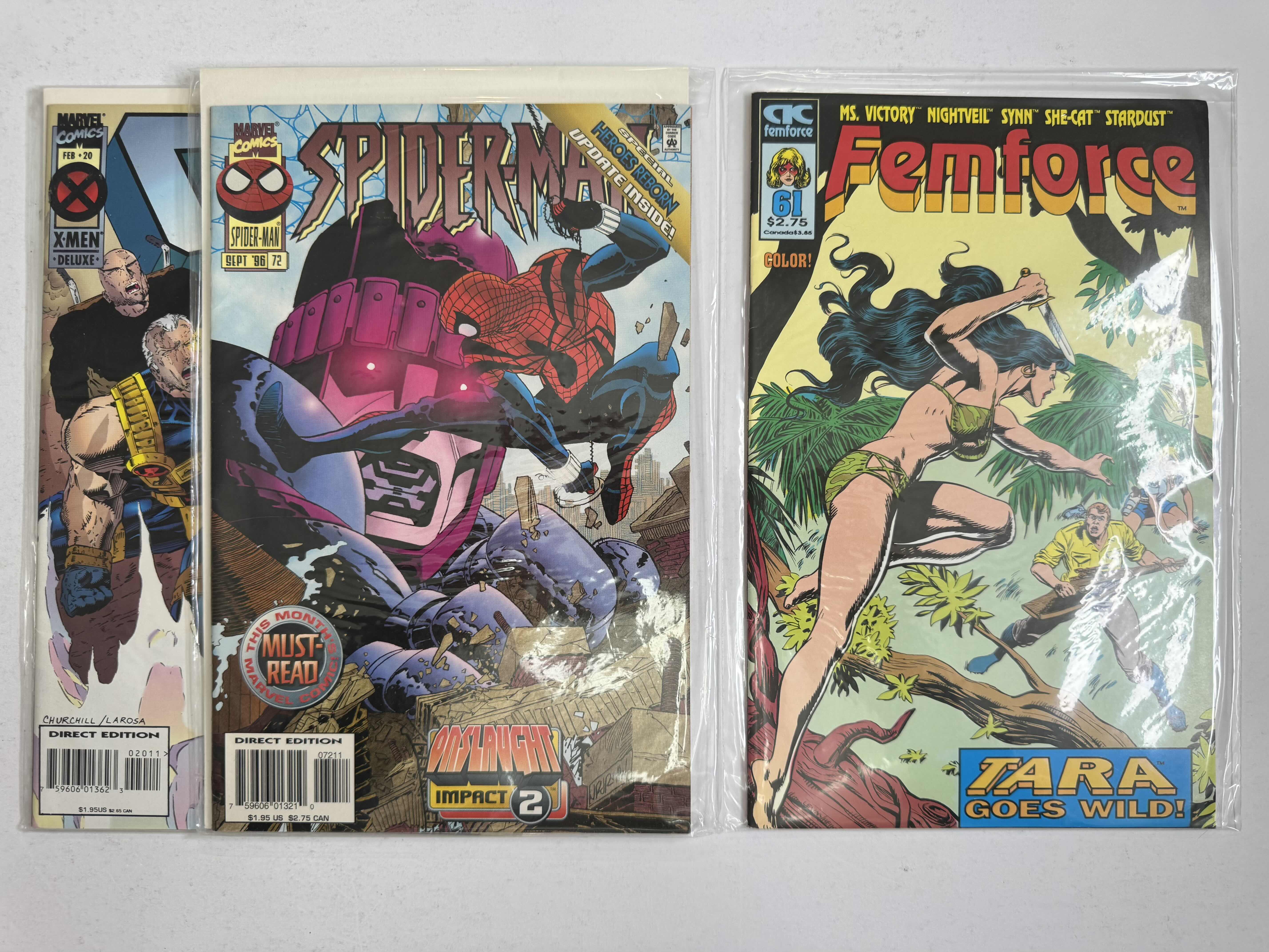 Photo 1 of 6- VINTAGE ASSORTED COMIC BOOKS